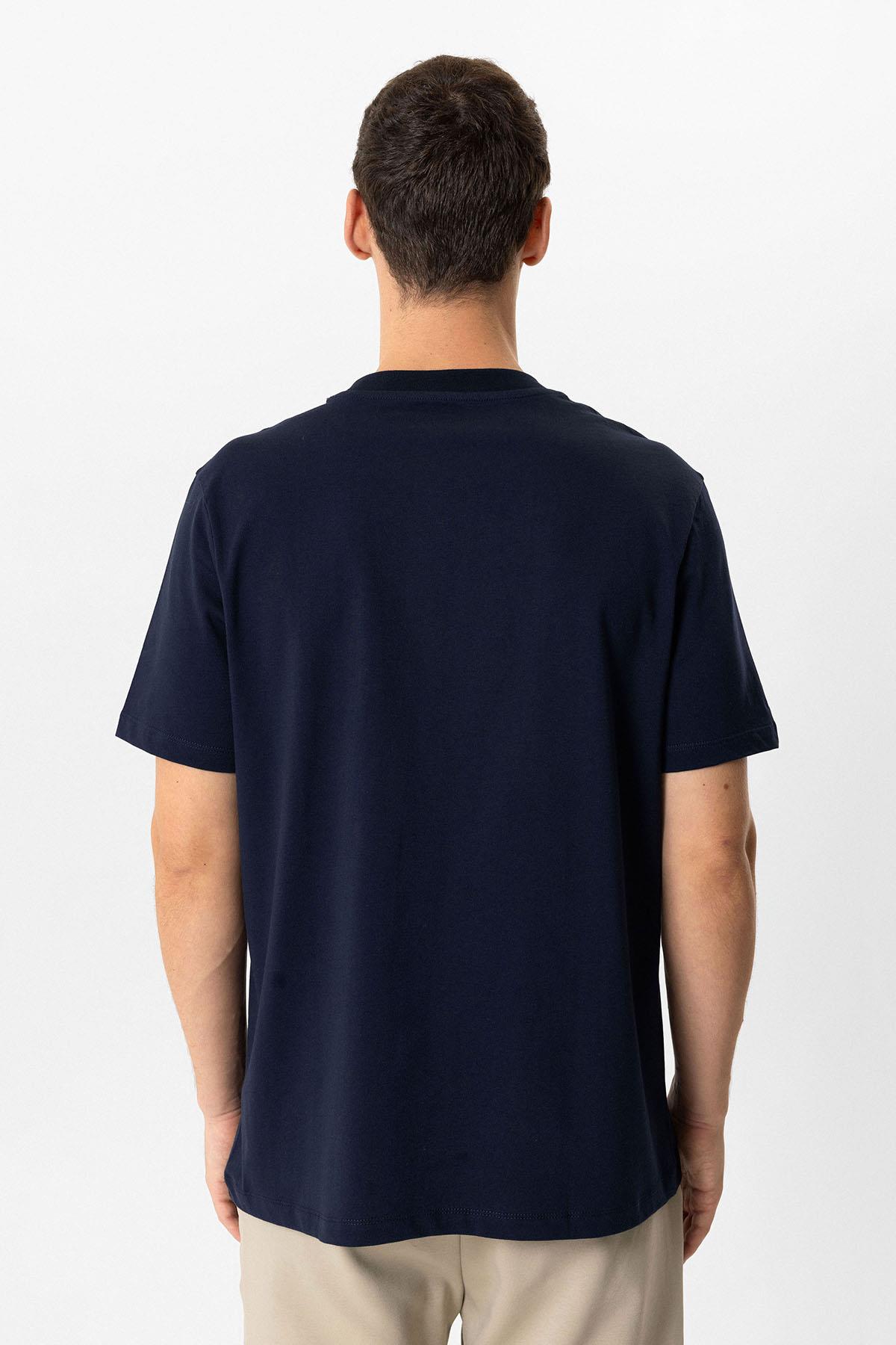 REGULAR FIT BİSİKLET YAKA BASIC TSHIRT