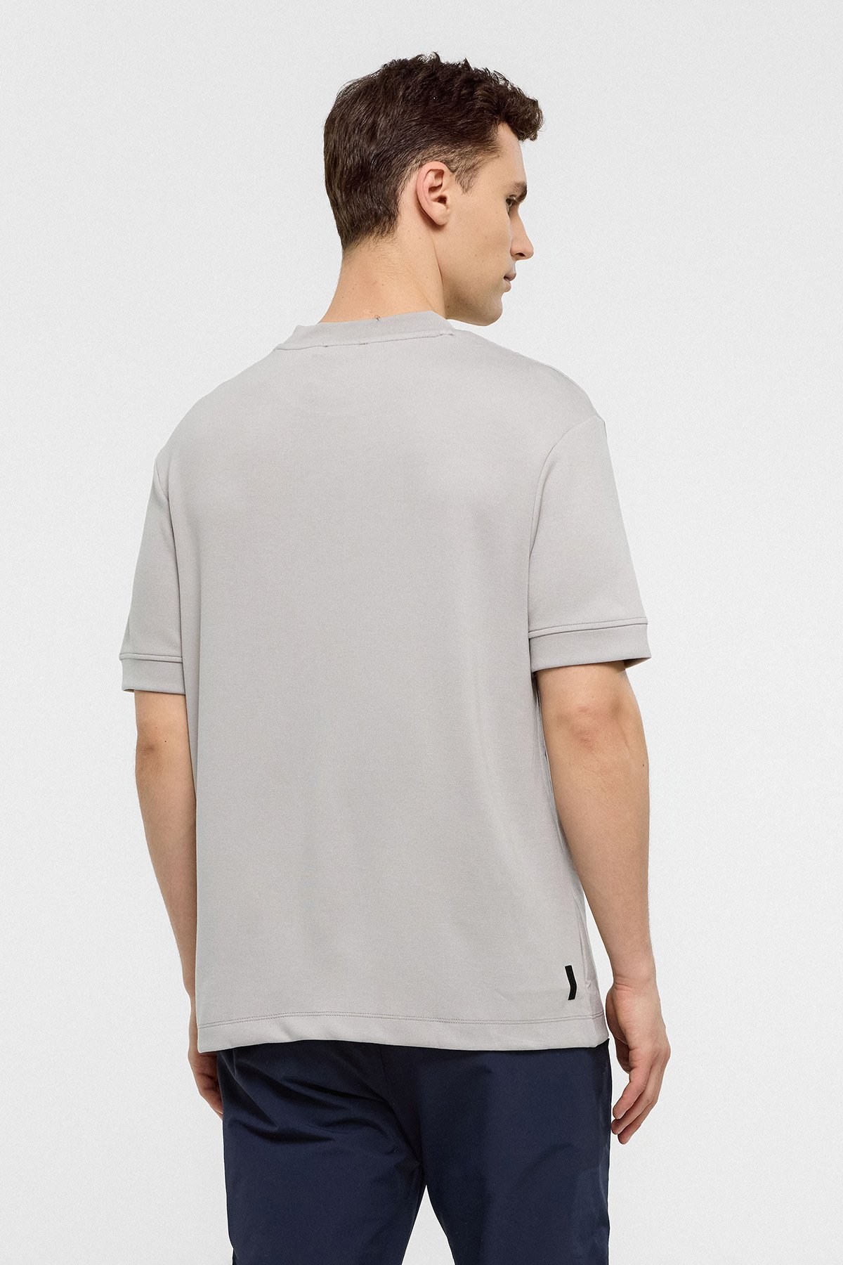 REGULAR FIT BİSİKLET YAKA BASIC TSHIRT