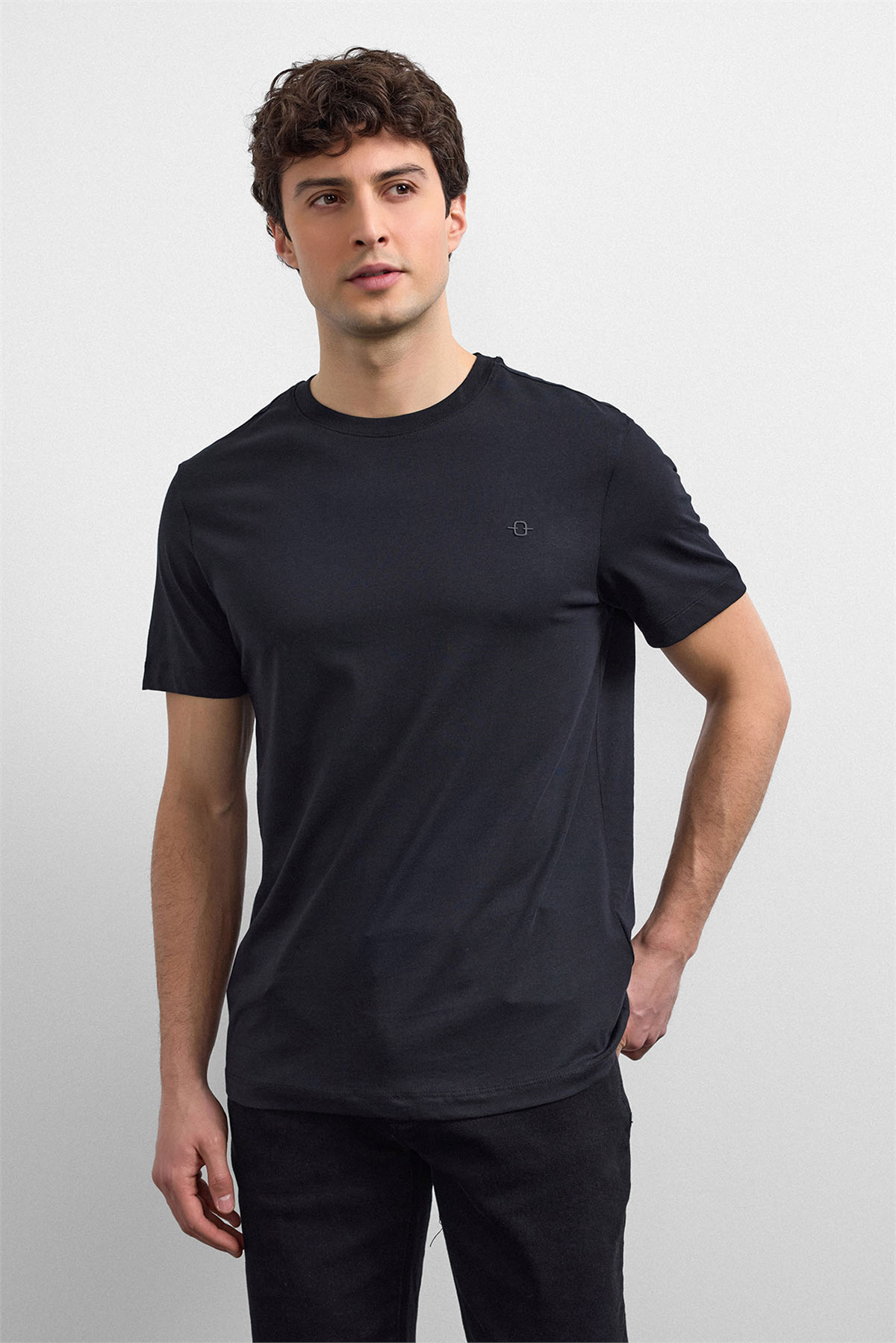 REGULAR FIT  BİSİKLET YAKA BASIC TSHIRT