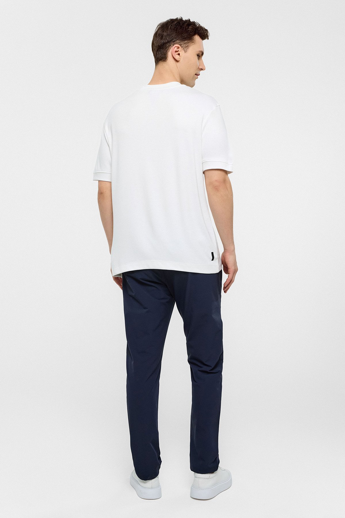 REGULAR FIT BİSİKLET YAKA BASIC TSHIRT