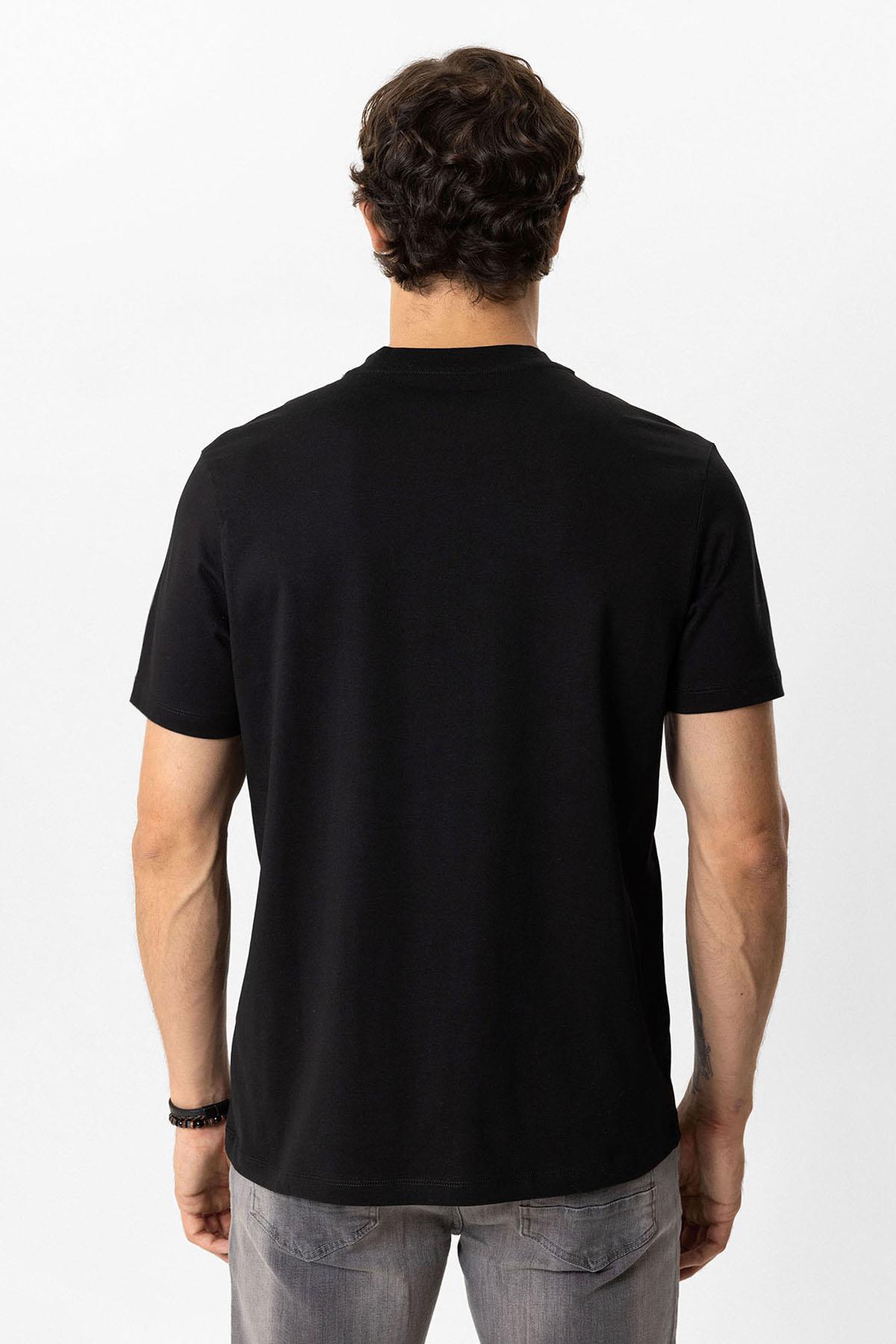 REGULAR FIT BİSİKLET YAKA BASIC TSHIRT