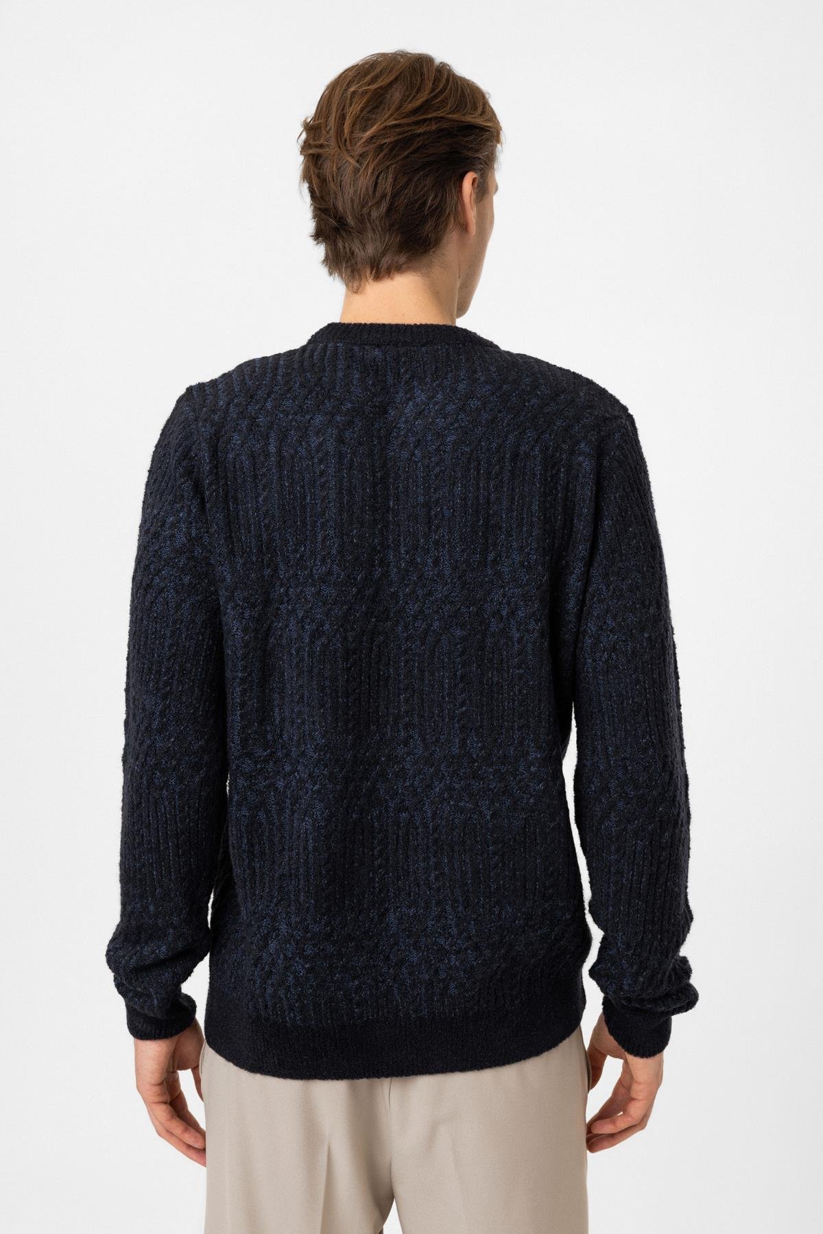 Regular Fit Bisiklet Yaka Triko Kazak