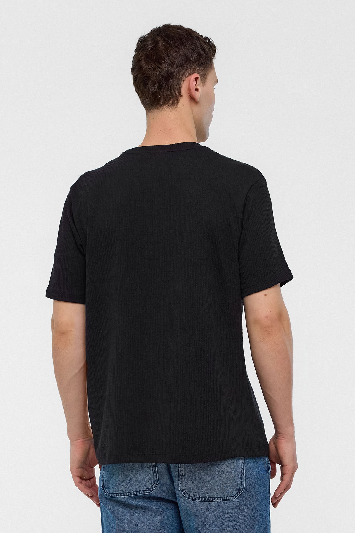 REGULAR FIT BISIKLET YAKA TSHIRT
