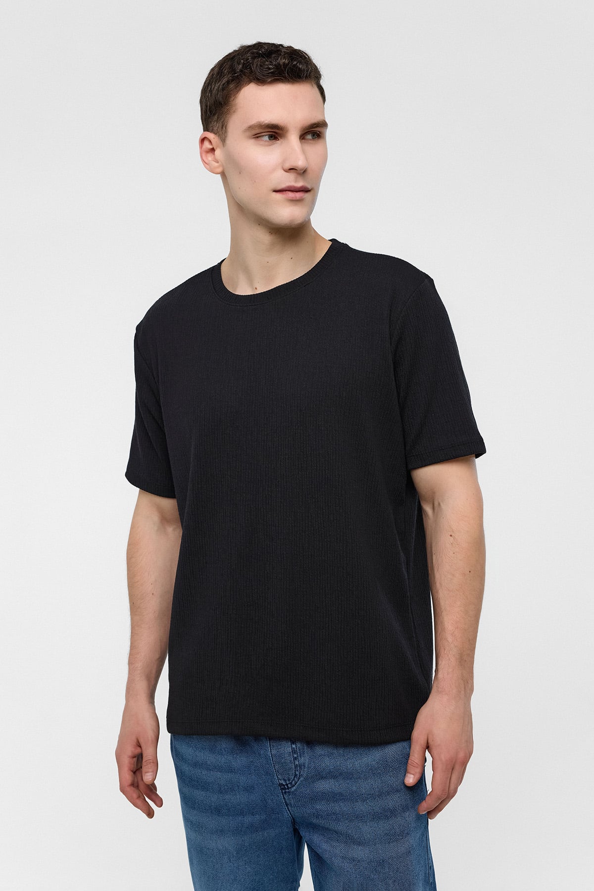 REGULAR FIT BISIKLET YAKA TSHIRT