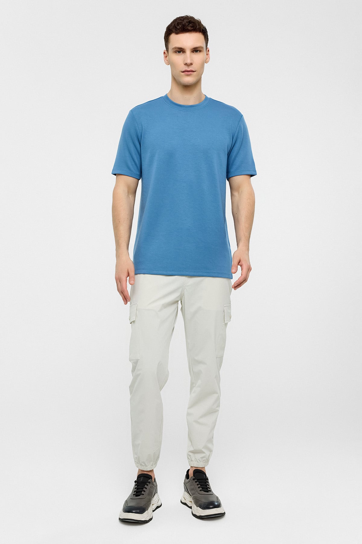 REGULAR FIT BISIKLET YAKA TSHIRT