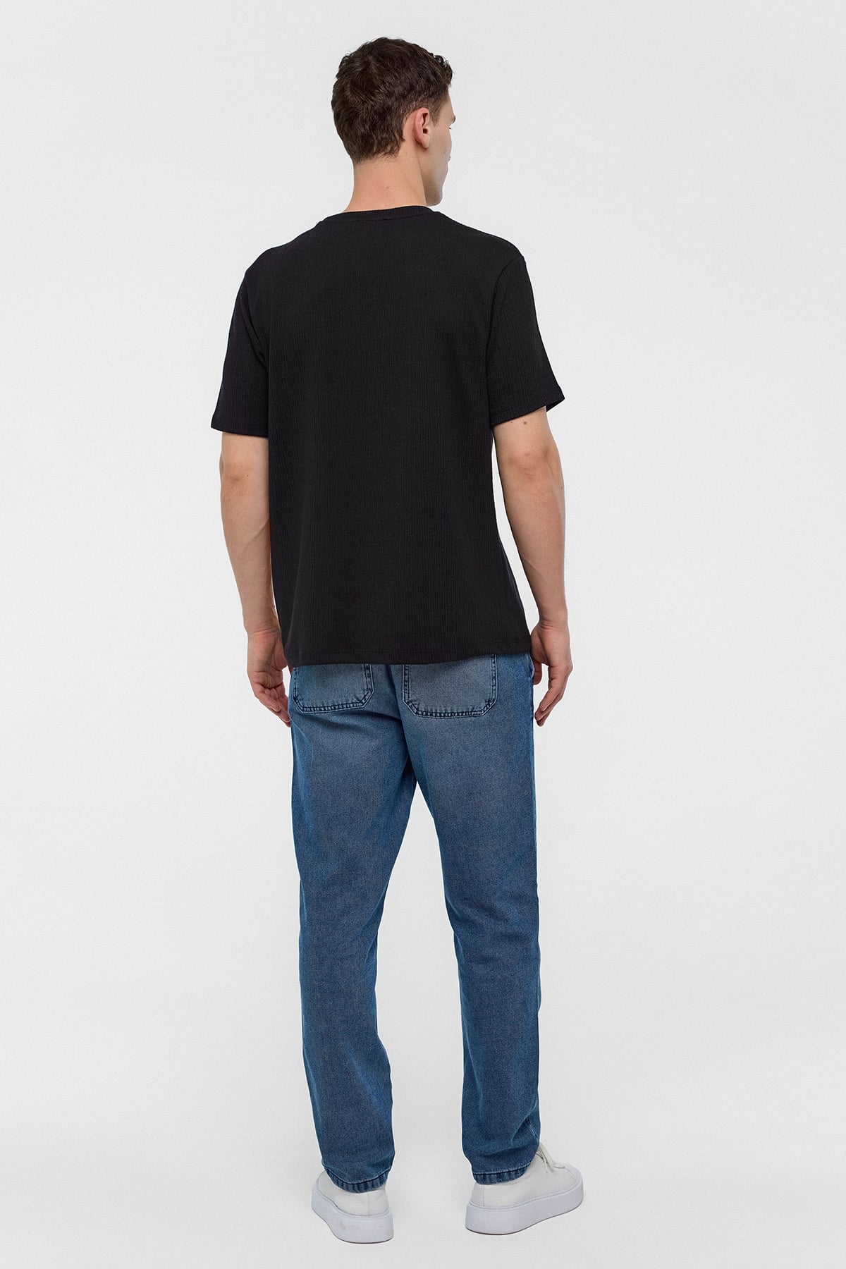 REGULAR FIT BISIKLET YAKA TSHIRT