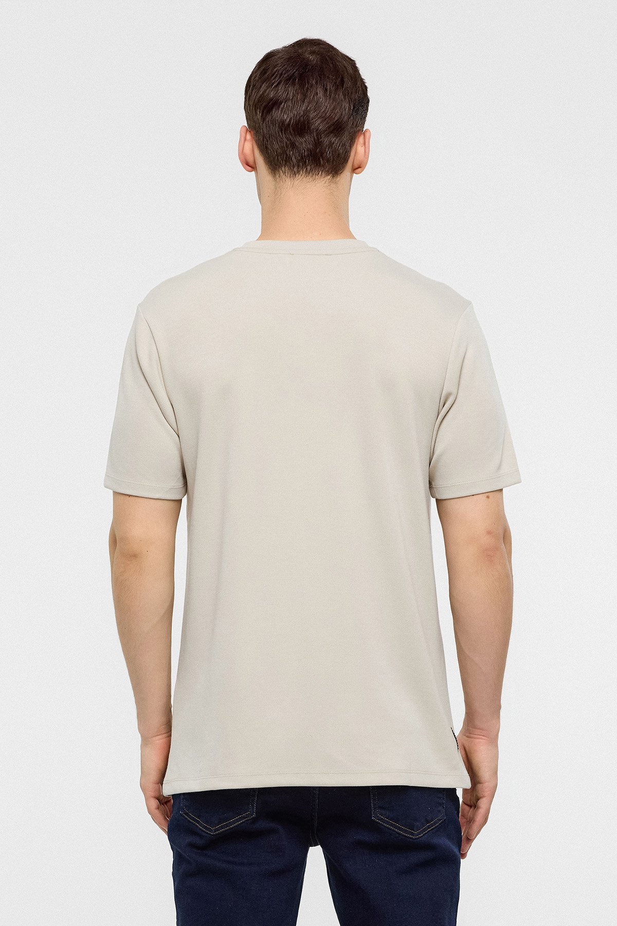 REGULAR FIT BISIKLET YAKA TSHIRT