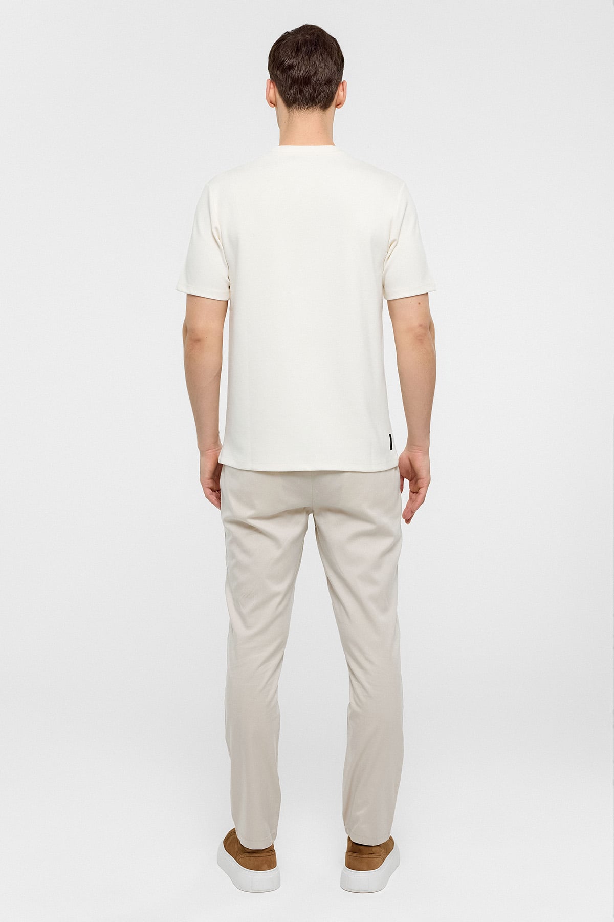 REGULAR FIT BISIKLET YAKA TSHIRT