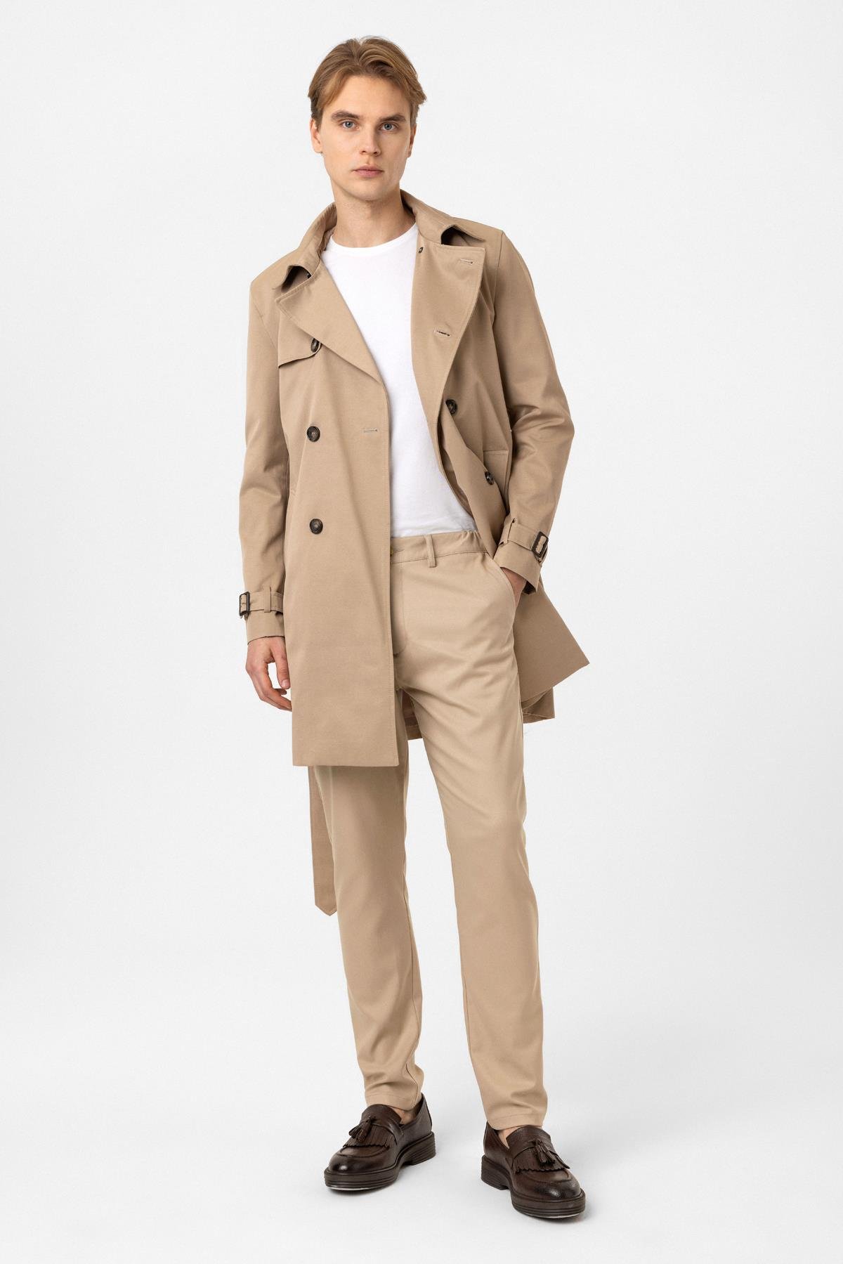 Regular Fit Casual Trençkot