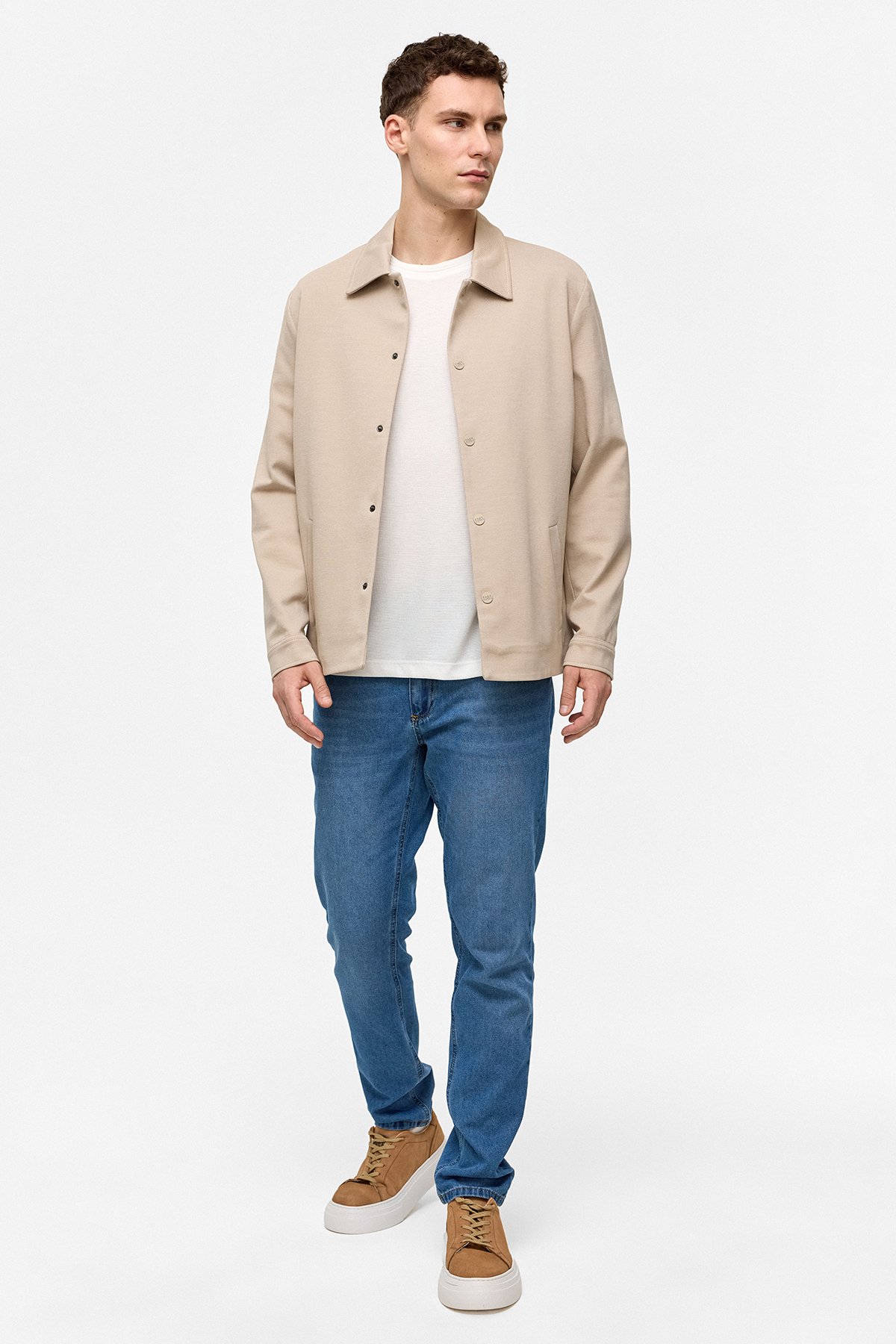 REGULAR FIT DIAGONEL JAKARLI ÖRME MONT