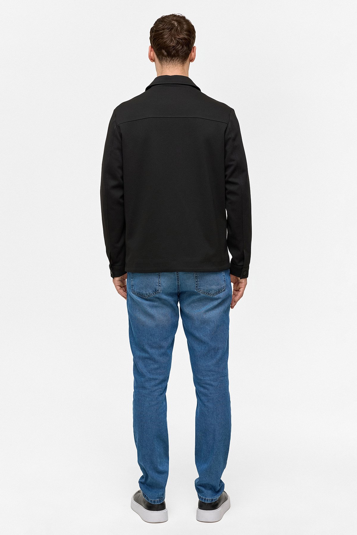 REGULAR FIT DIAGONEL JAKARLI ÖRME MONT