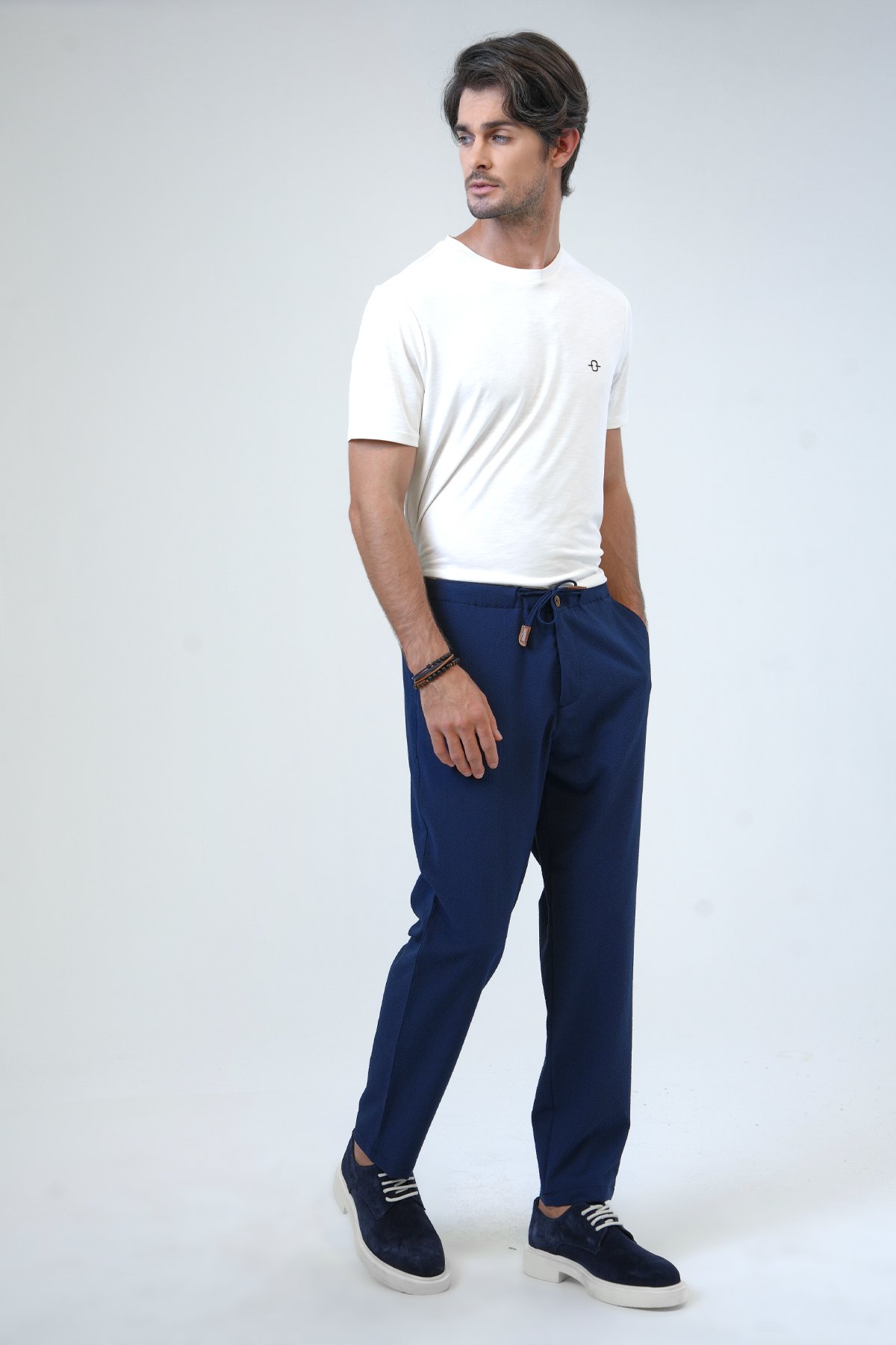 REGULAR FIT DOKUMA JOGGER PANTOLON