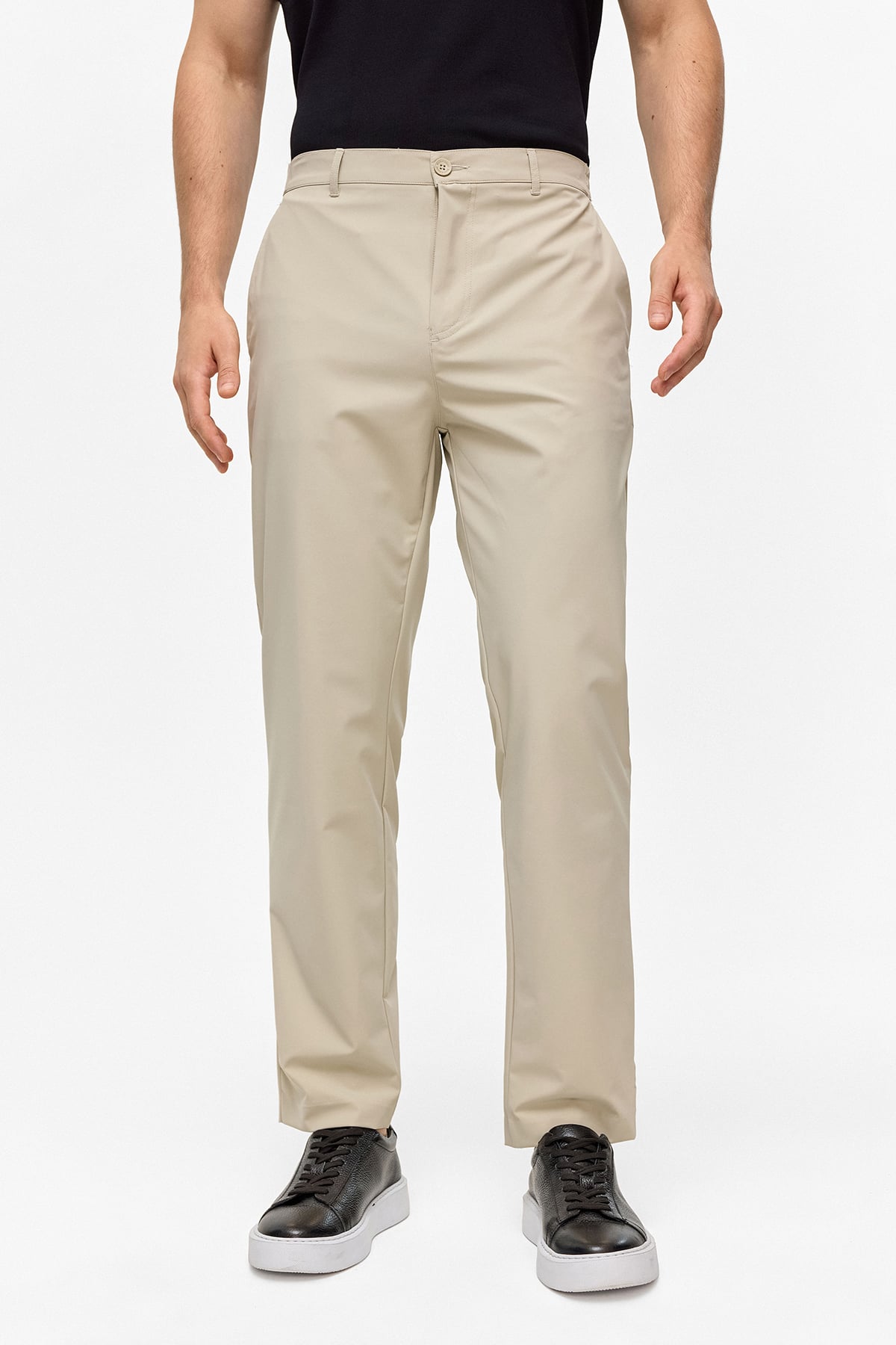REGULAR FIT DOKUMA PANTOLON