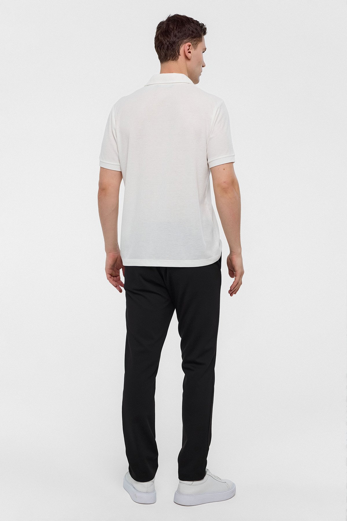 REGULAR FIT DÜĞMESİZ POLO YAKA TSHIRT