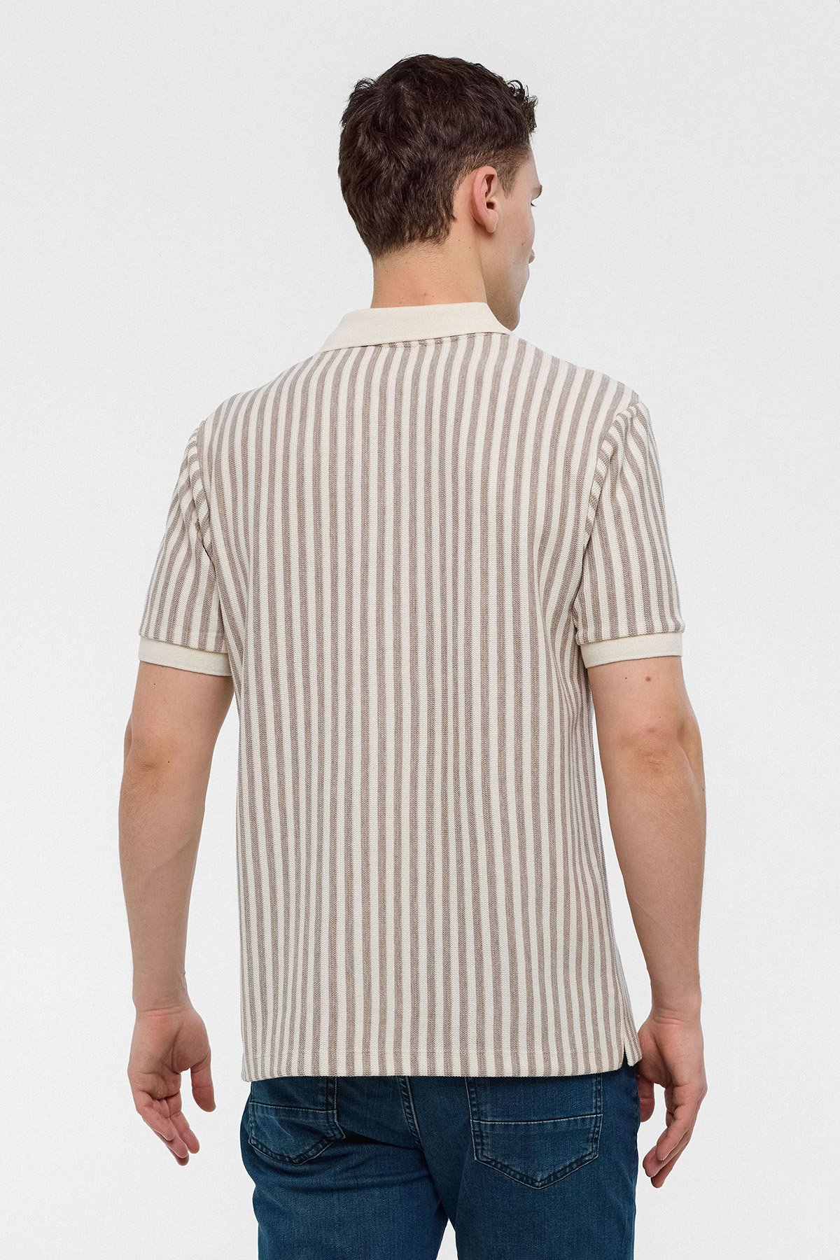 REGULAR FIT DÜĞMESİZ POLO YAKA TSHIRT