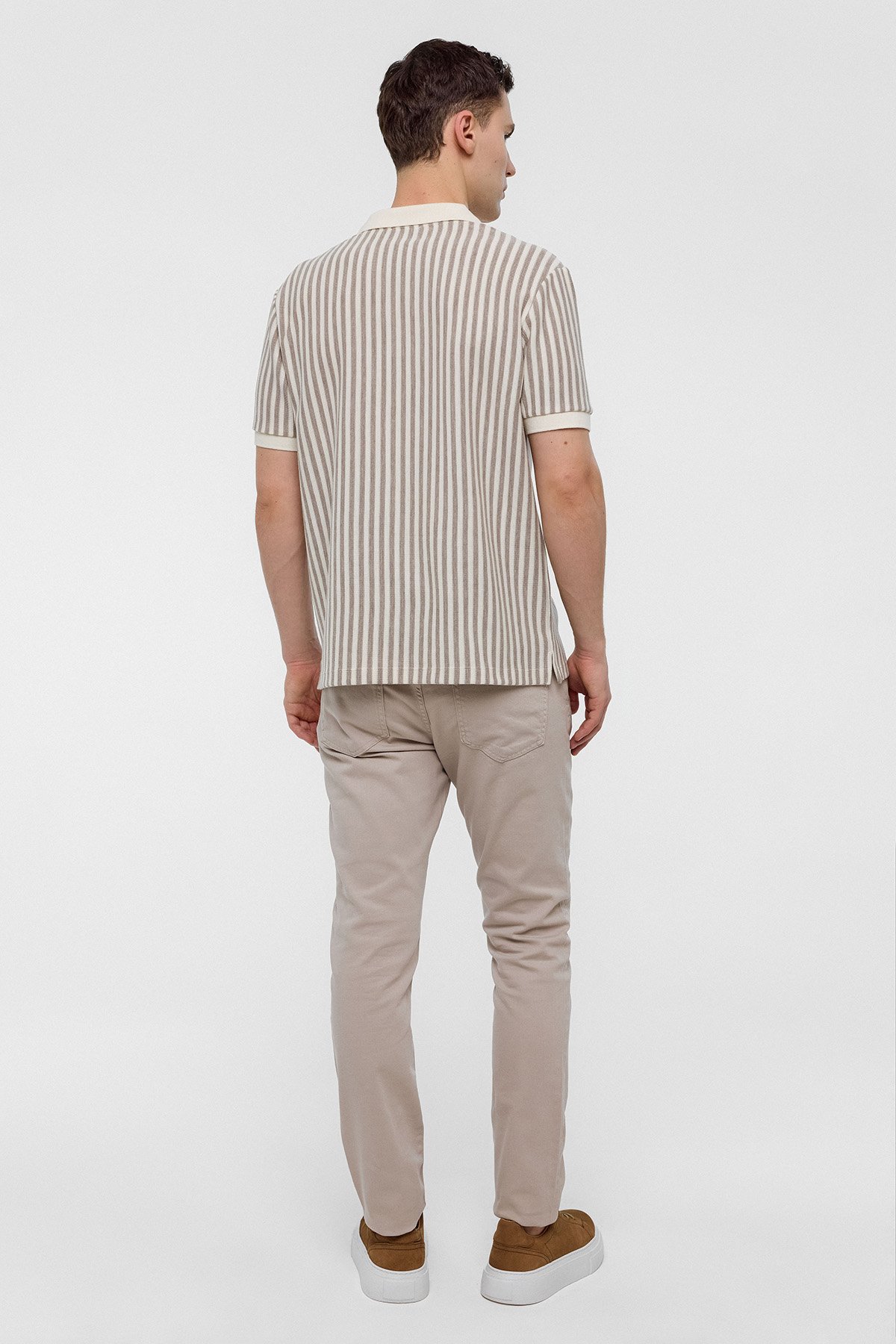 REGULAR FIT DÜĞMESİZ POLO YAKA TSHIRT