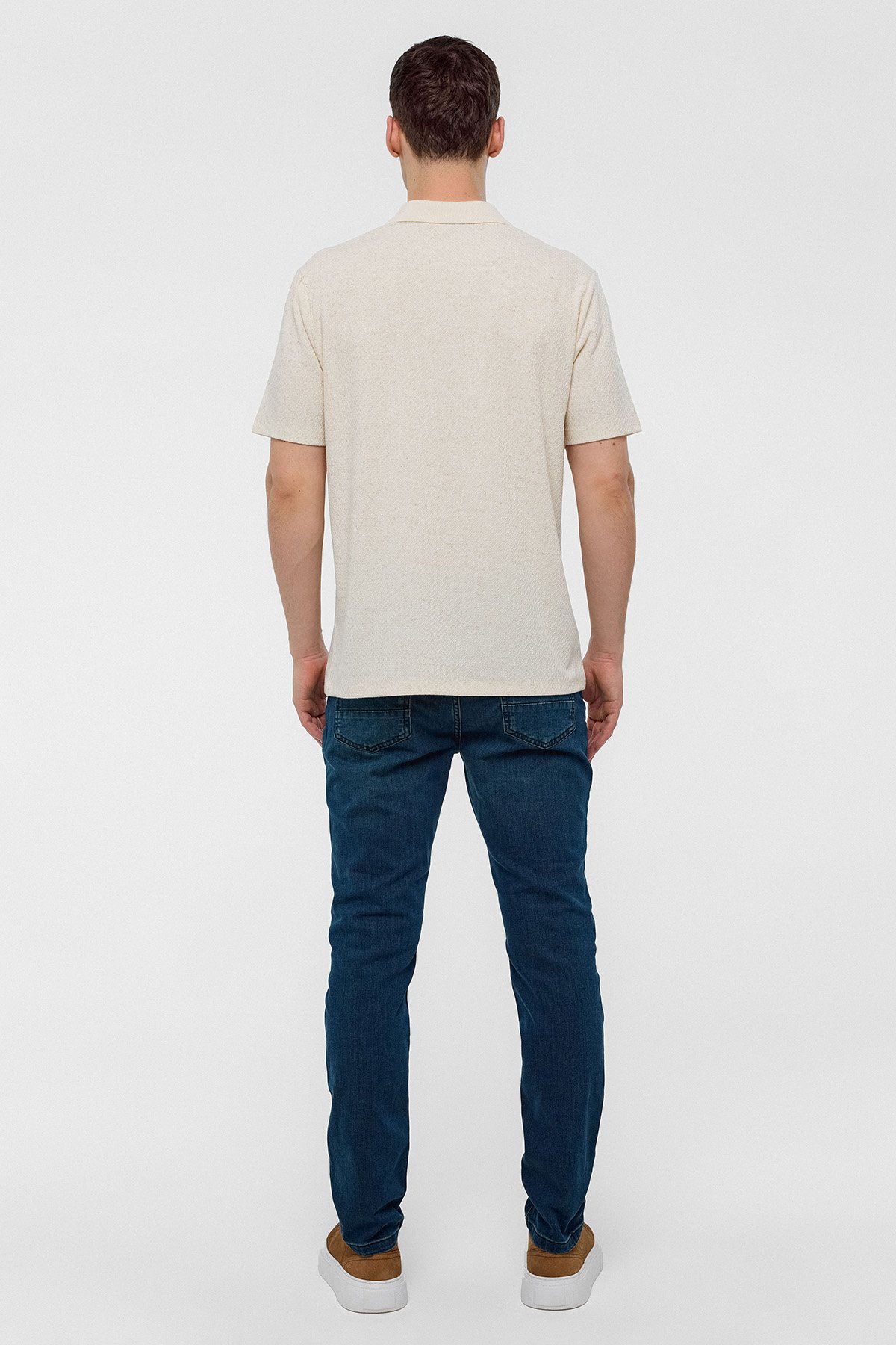 REGULAR FIT DÜĞMESİZ POLO YAKA TSHIRT