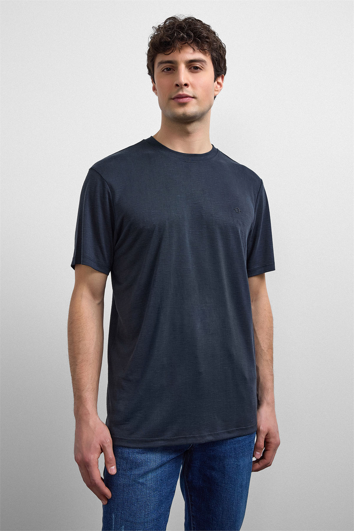 REGULAR FIT FLAMLI BASIC TSHIRT