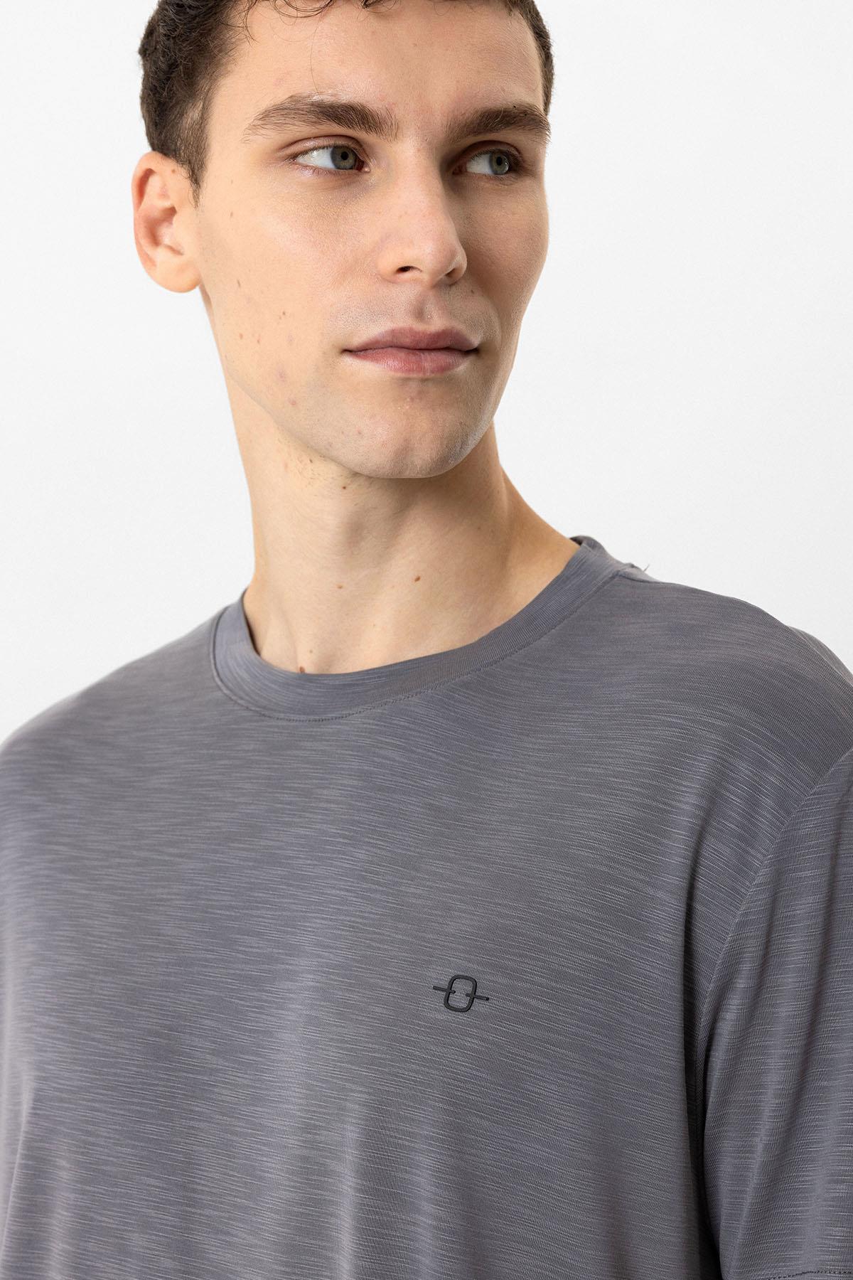 REGULAR FIT FLAMLI BASIC TSHIRT