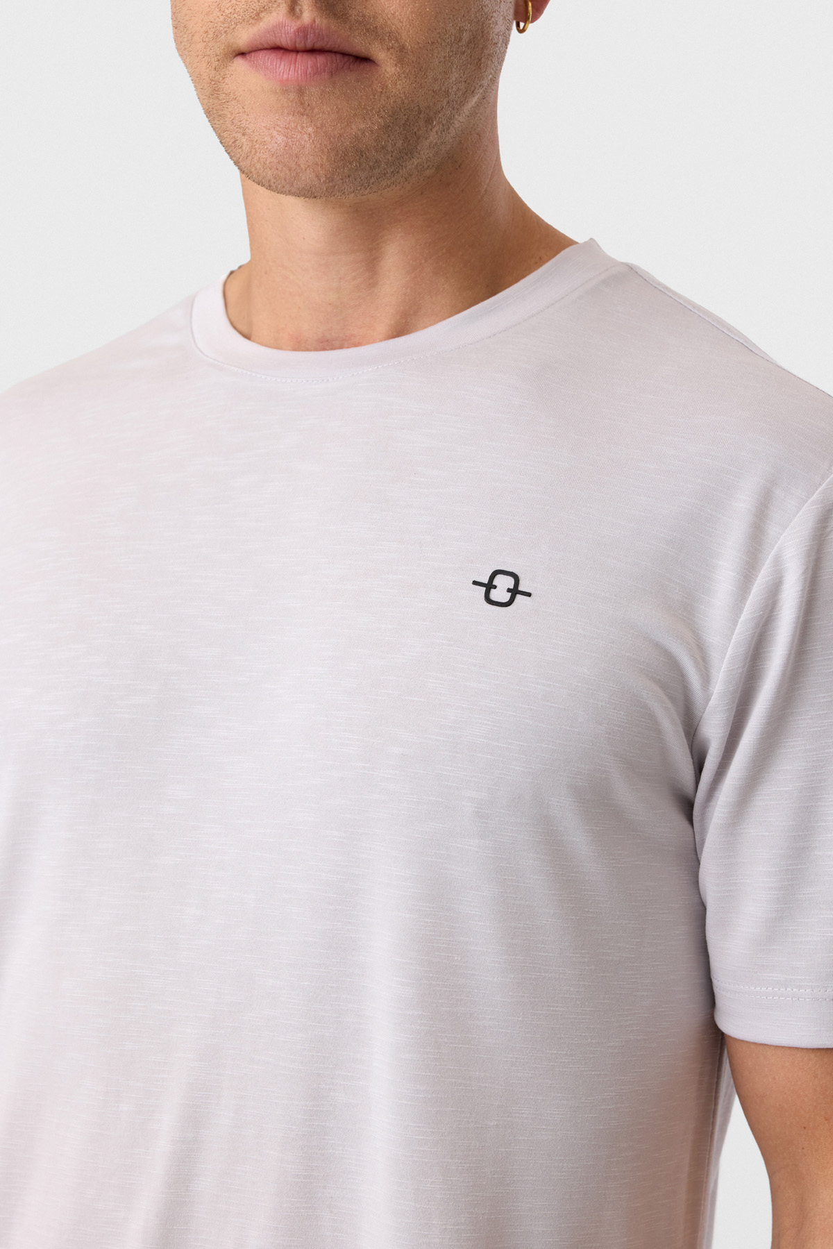 Regular Fit Gri Basic Tişört