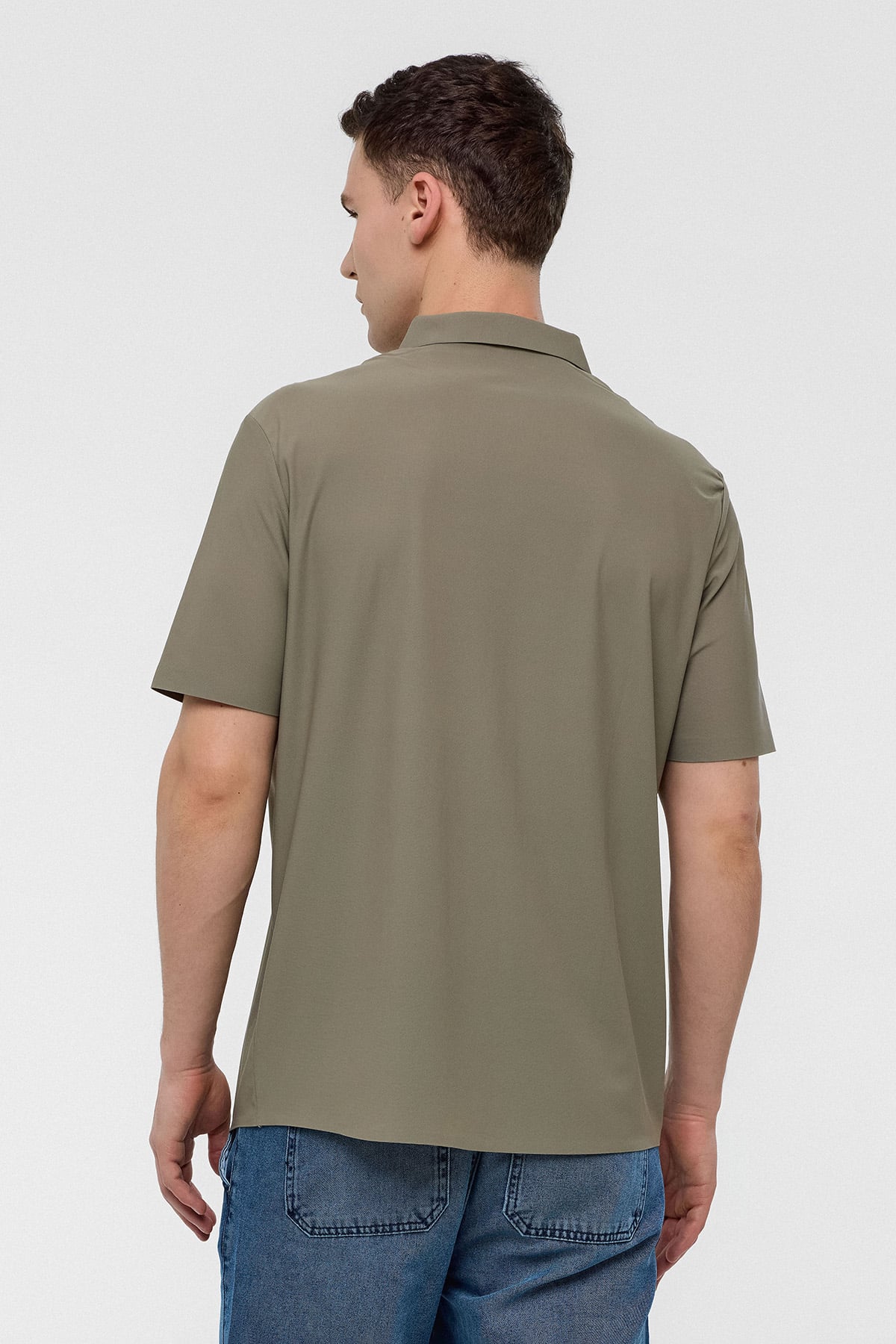 REGULAR FIT KISA KOL GÖMLEK