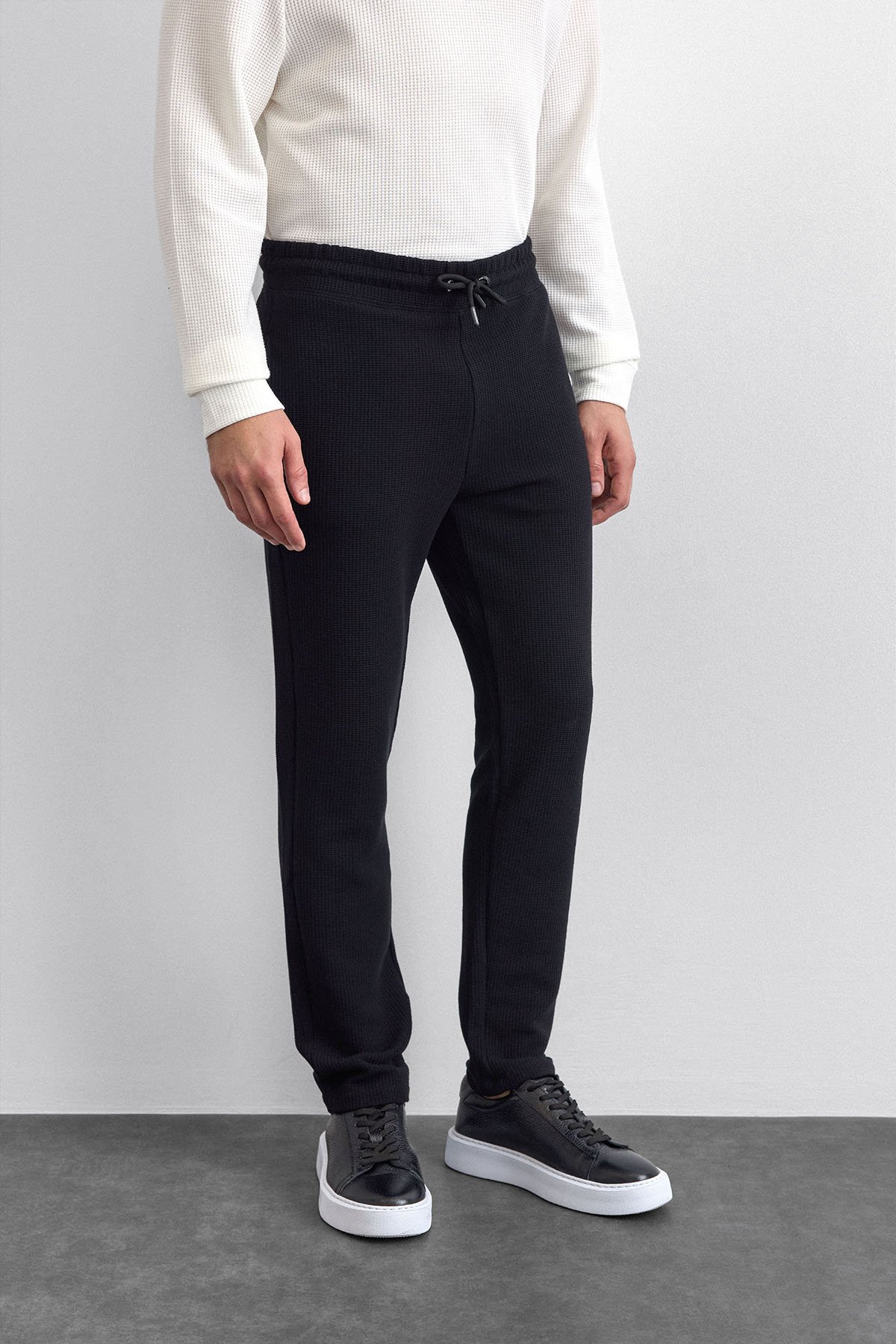 REGULAR FIT ÖRME JOGGER PANTOLON