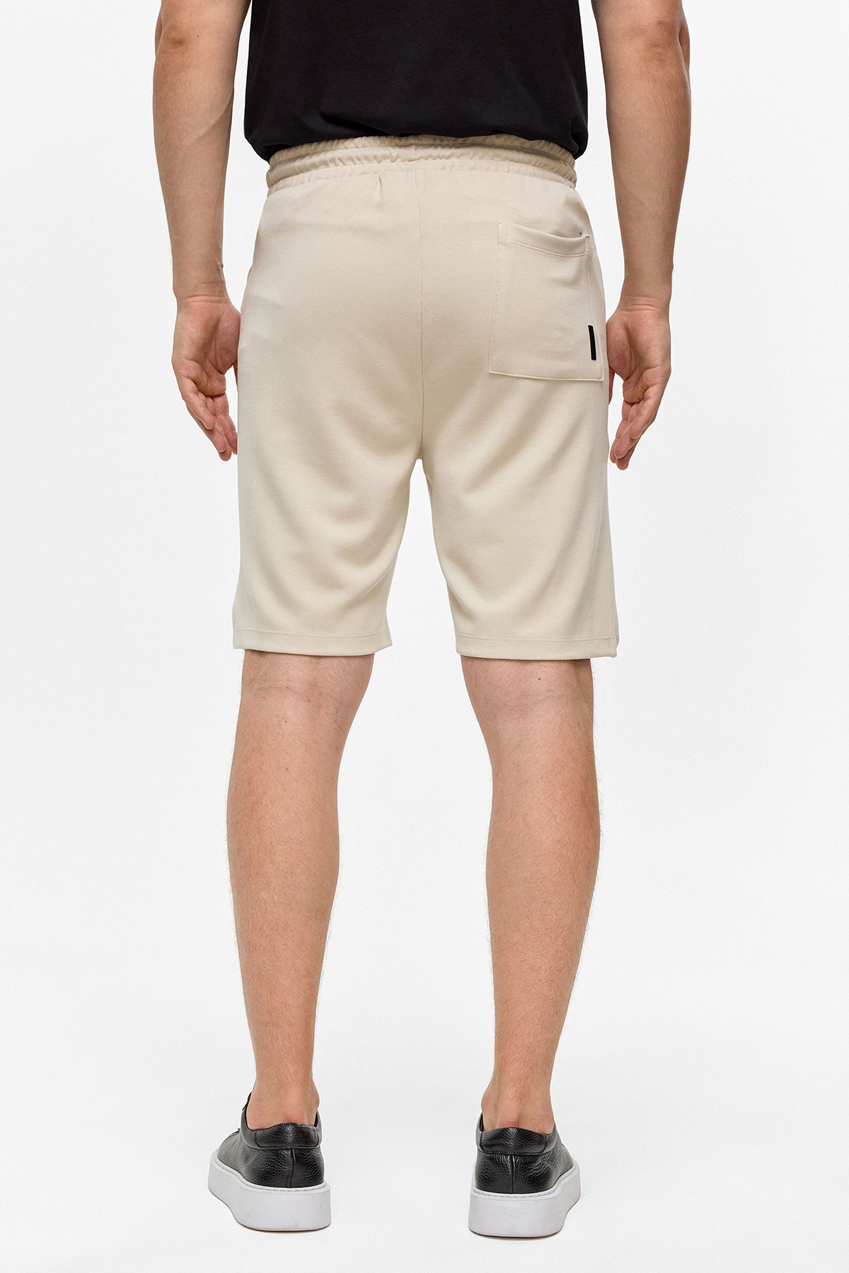 REGULAR FIT ÖRME ŞORT