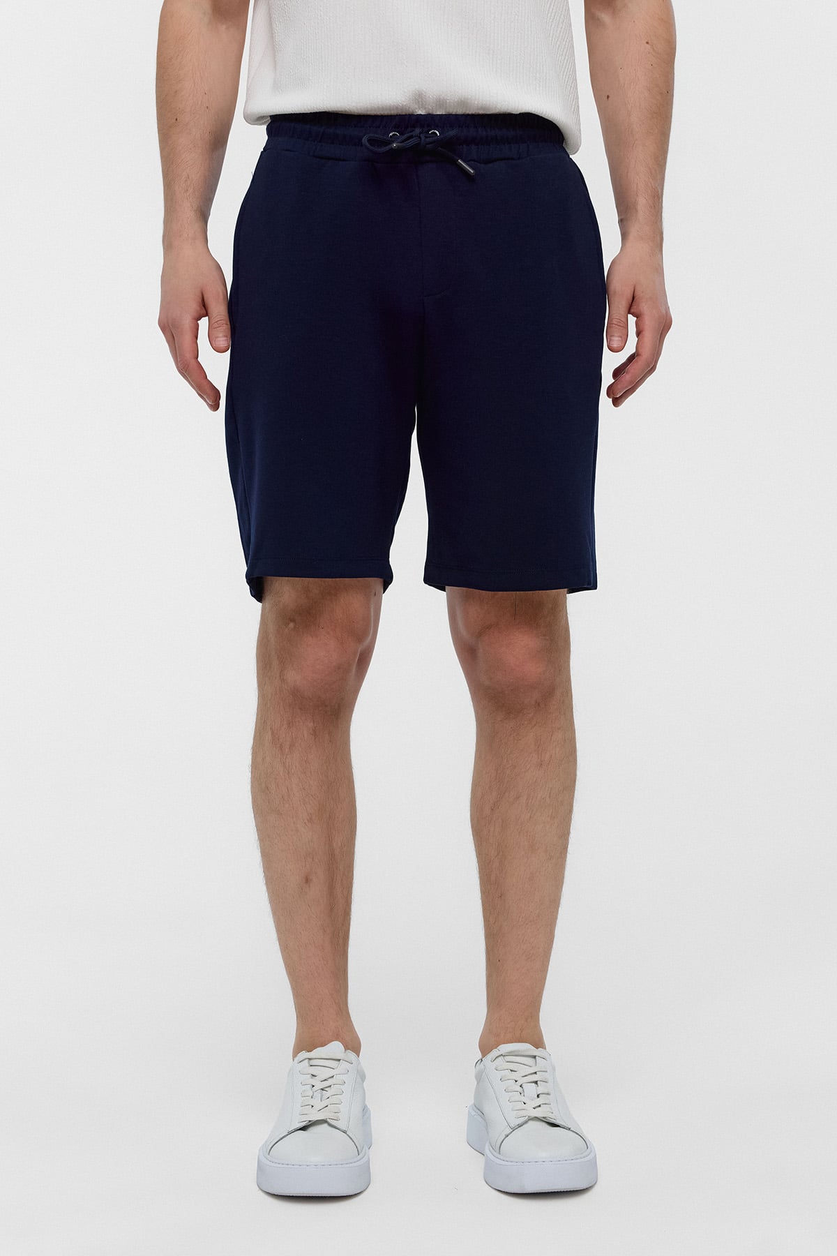 REGULAR FIT ÖRME ŞORT