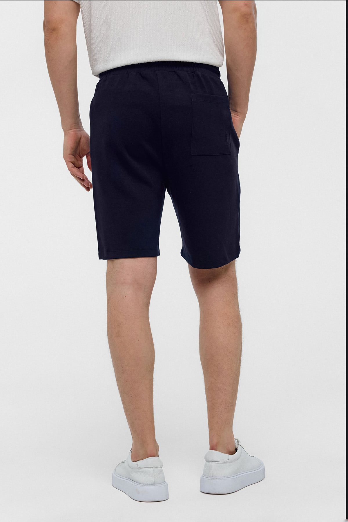 REGULAR FIT ÖRME ŞORT