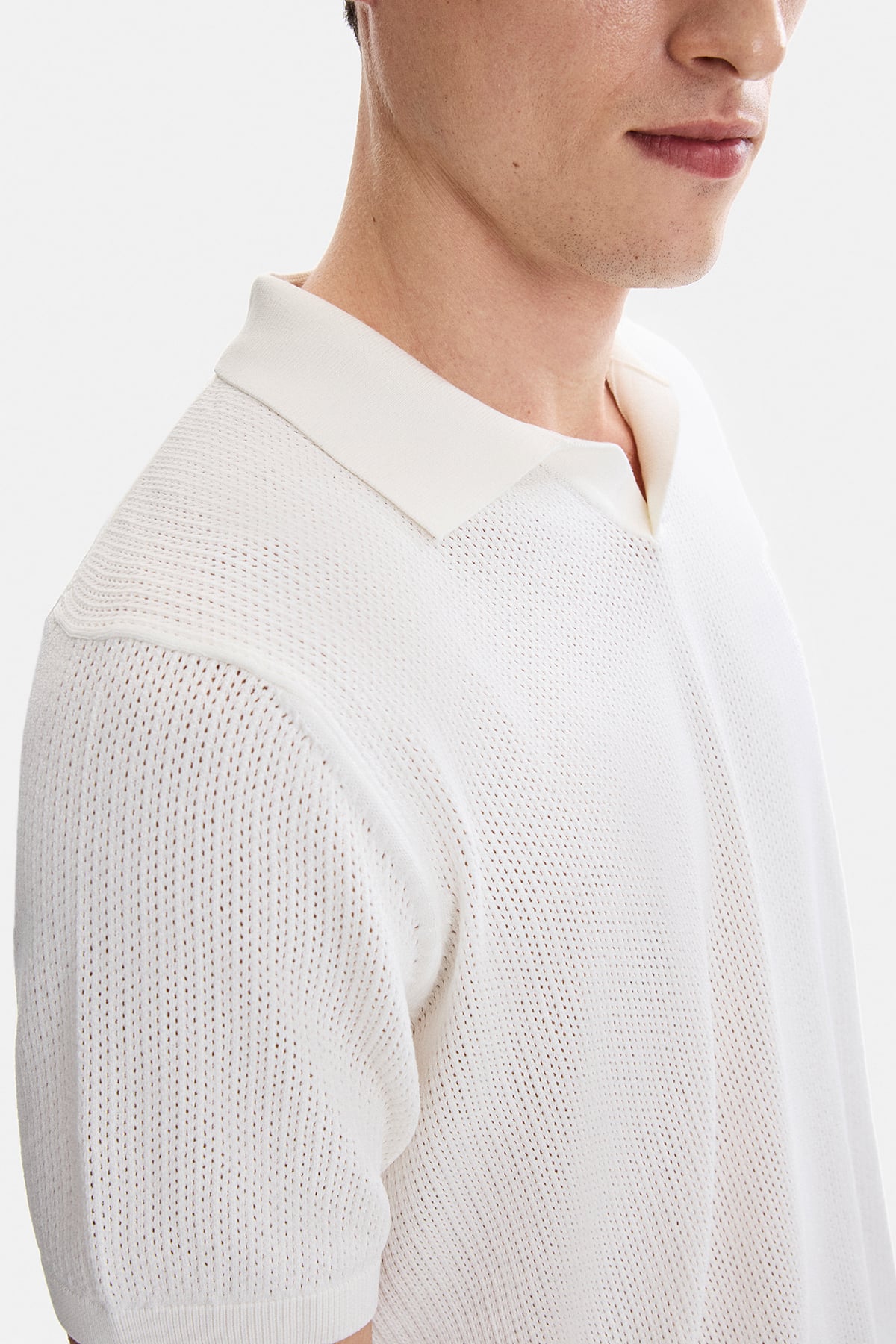 REGULAR FIT ÖRME TRIKO