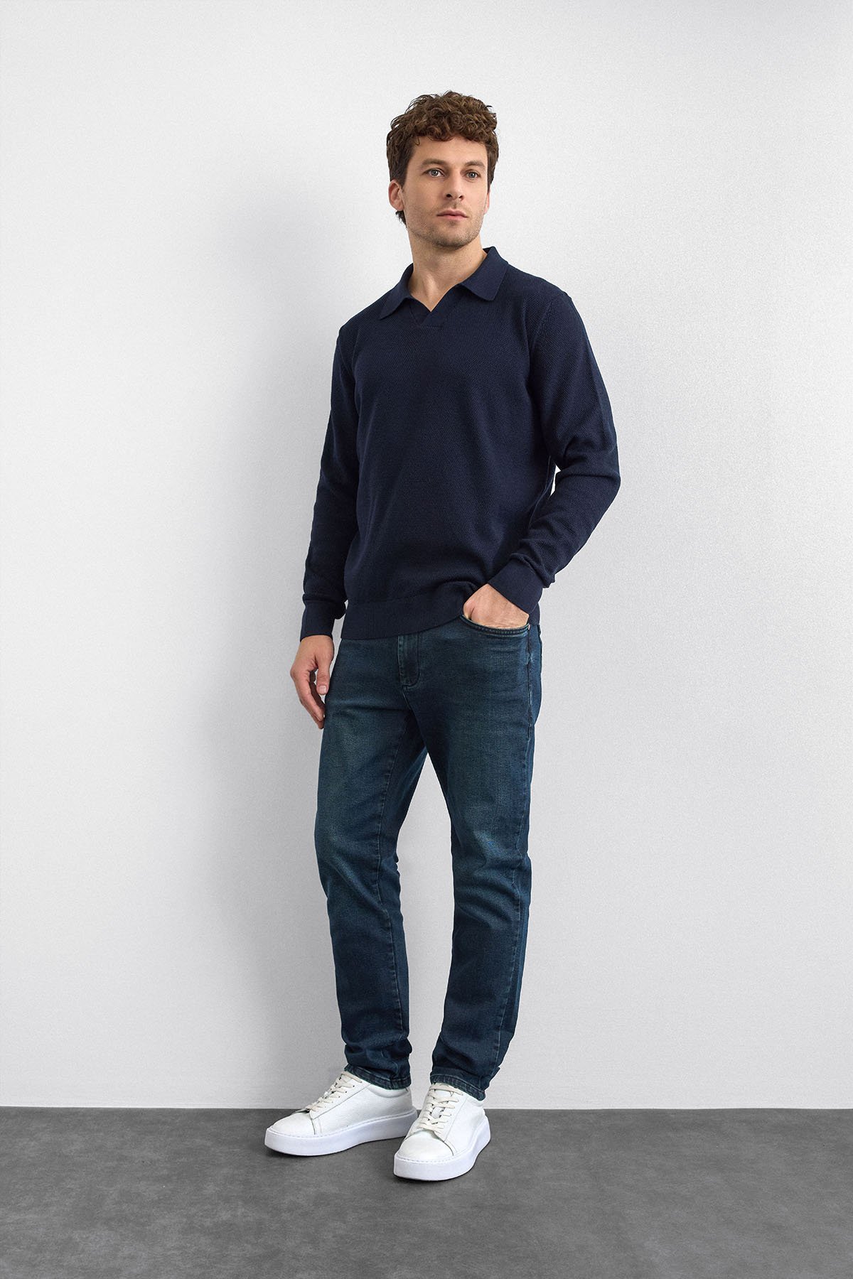REGULAR FIT POLO YAKA TRIKO KAZAK