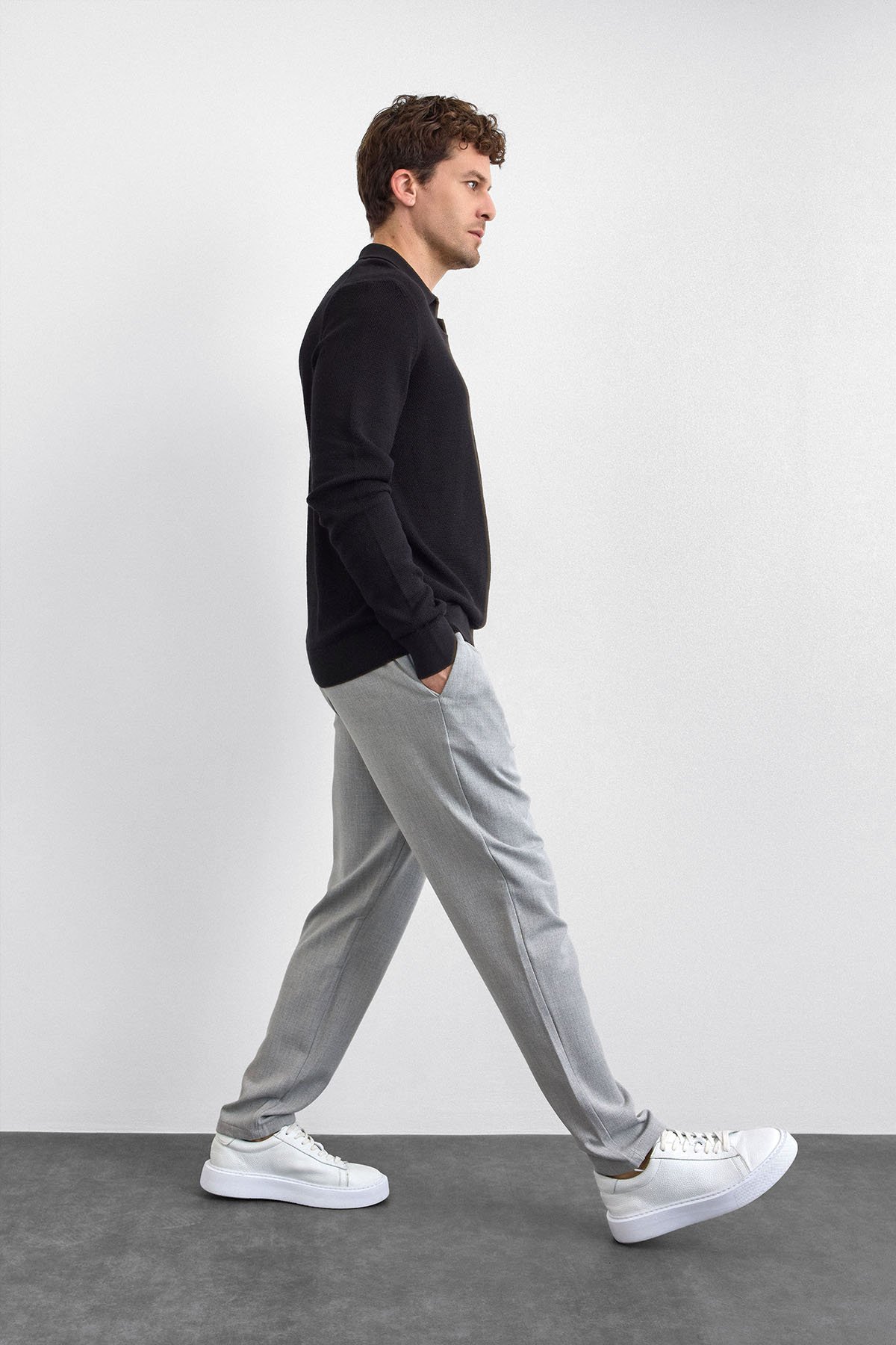 REGULAR FIT POLO YAKA TRIKO KAZAK