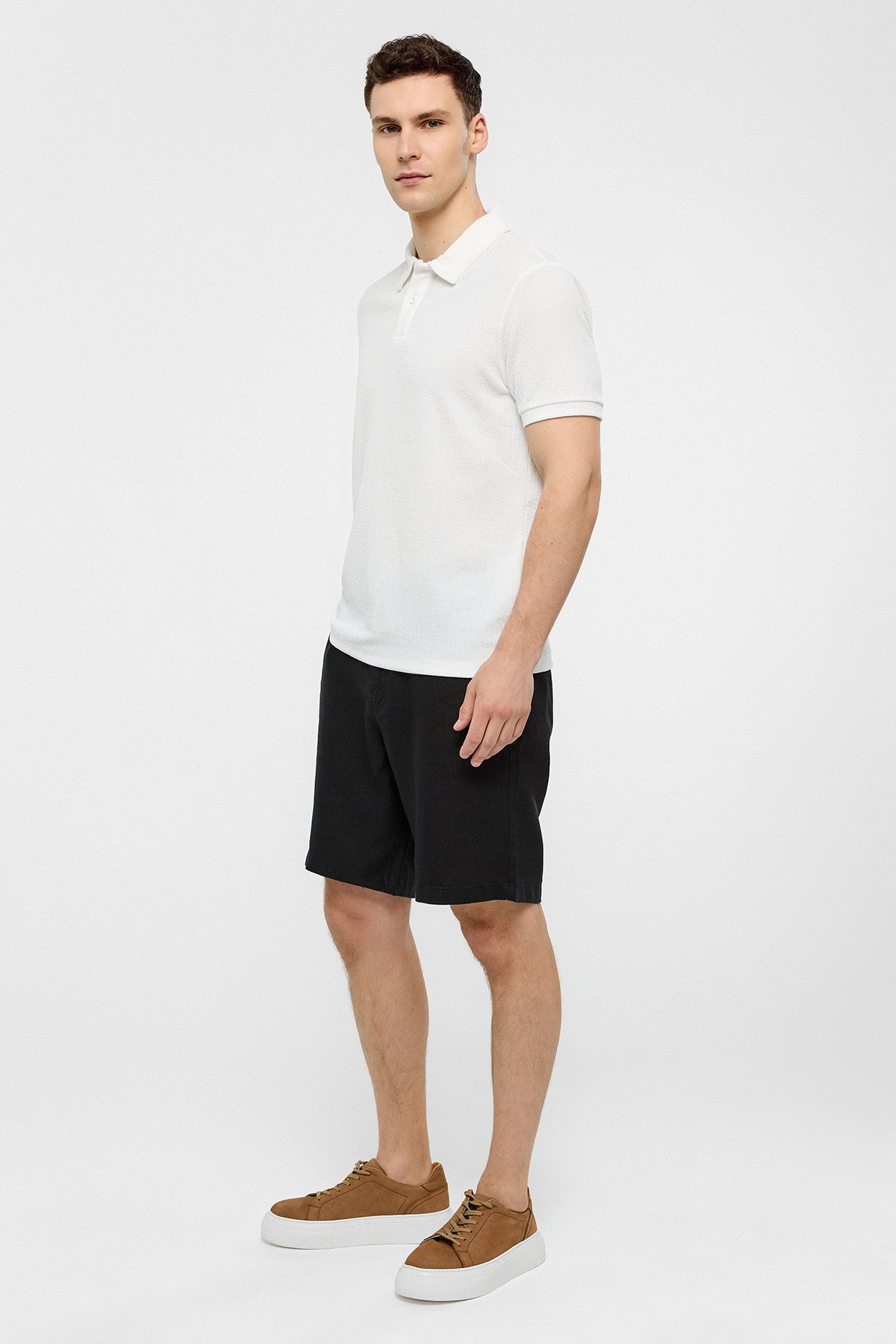REGULAR FIT POLO YAKA TSHIRT
