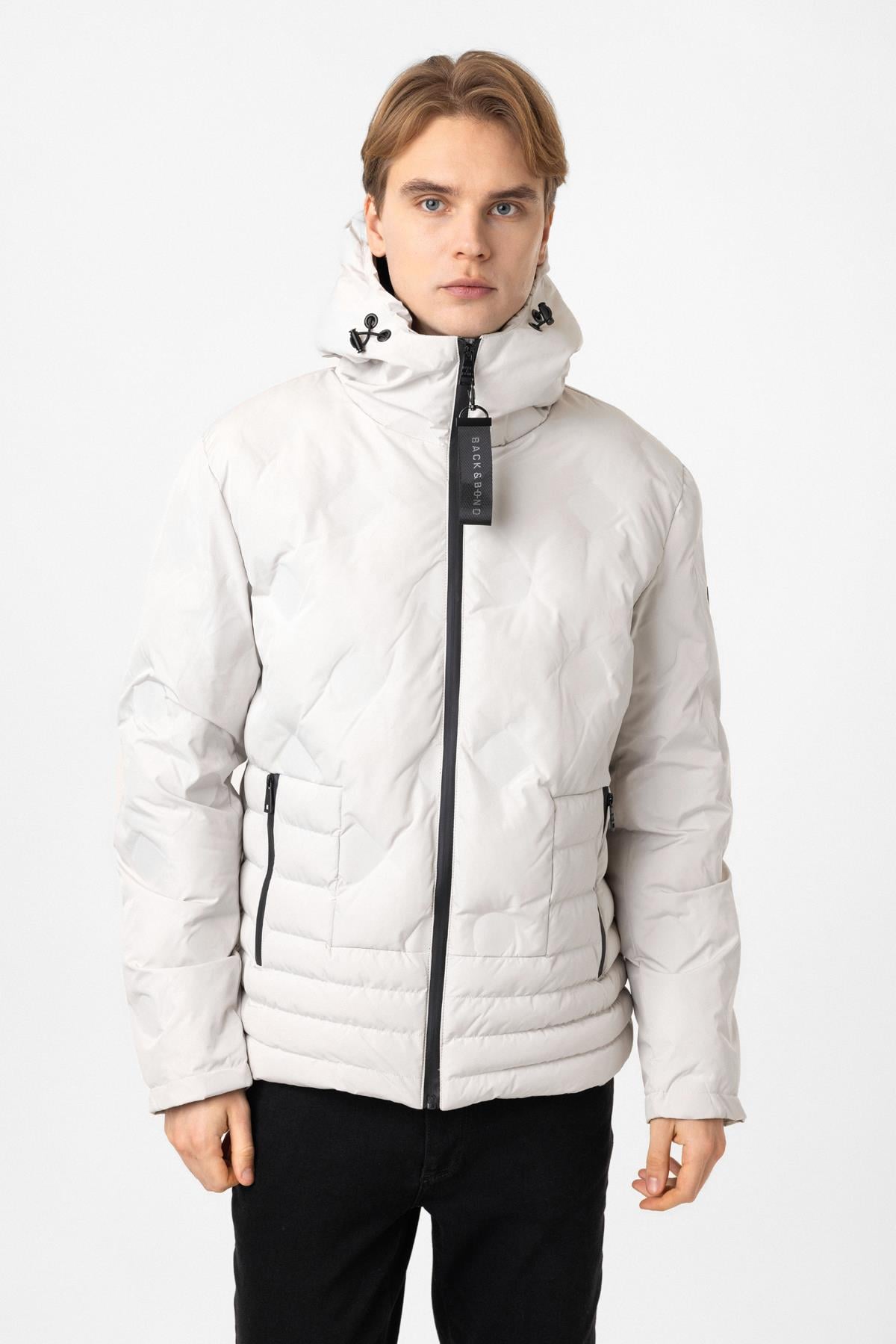 Regular Fit Puffer Kapüşonlu Mont
