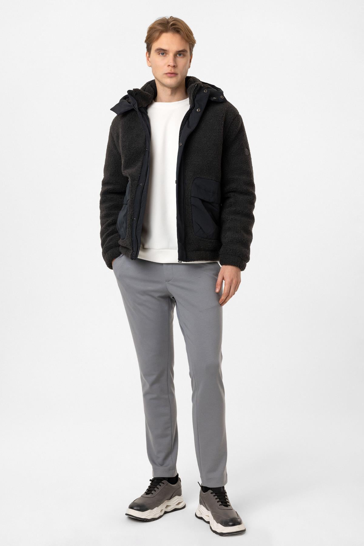 Regular Fit Puffer Kapüşonlu Mont