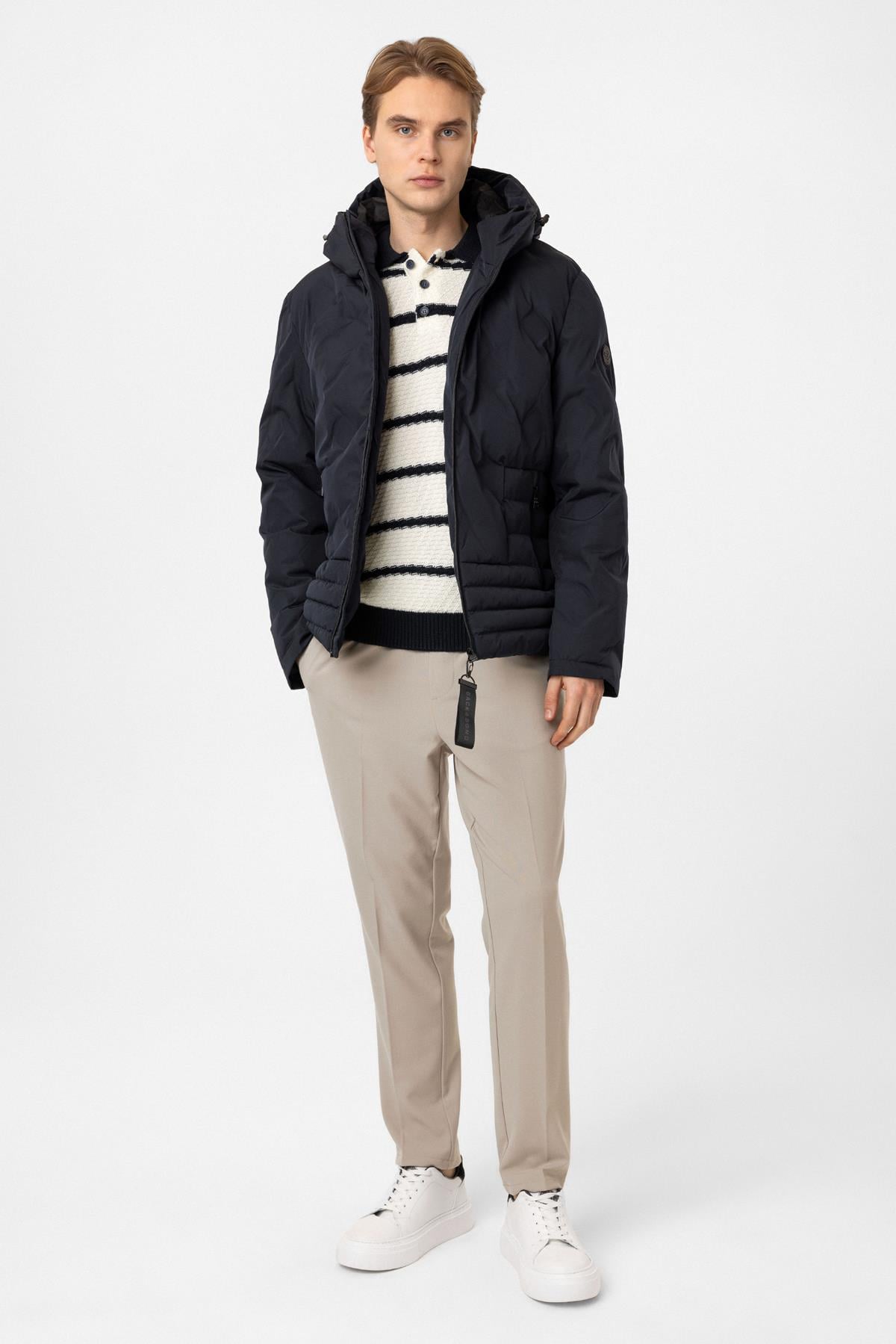 Regular Fit Puffer Kapüşonlu Mont