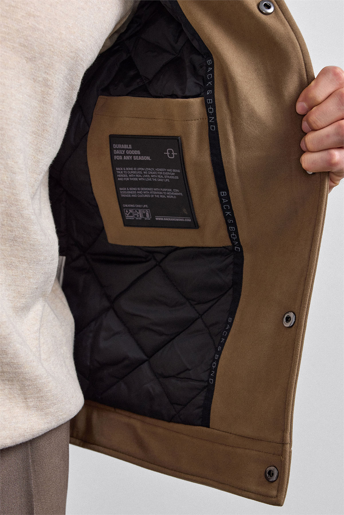 REGULAR FIT SÜET MONT
