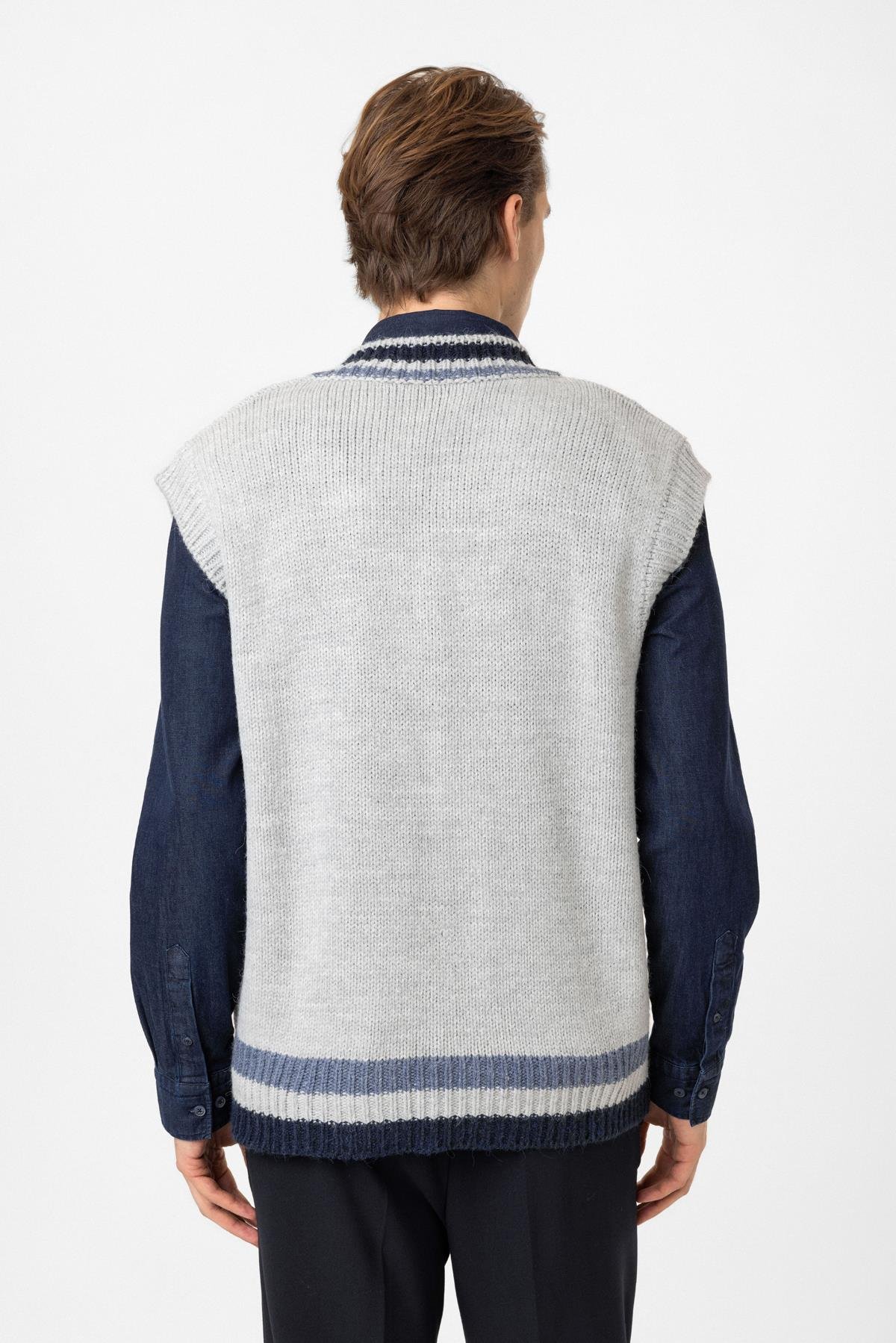 Regular Fit Süveter Triko