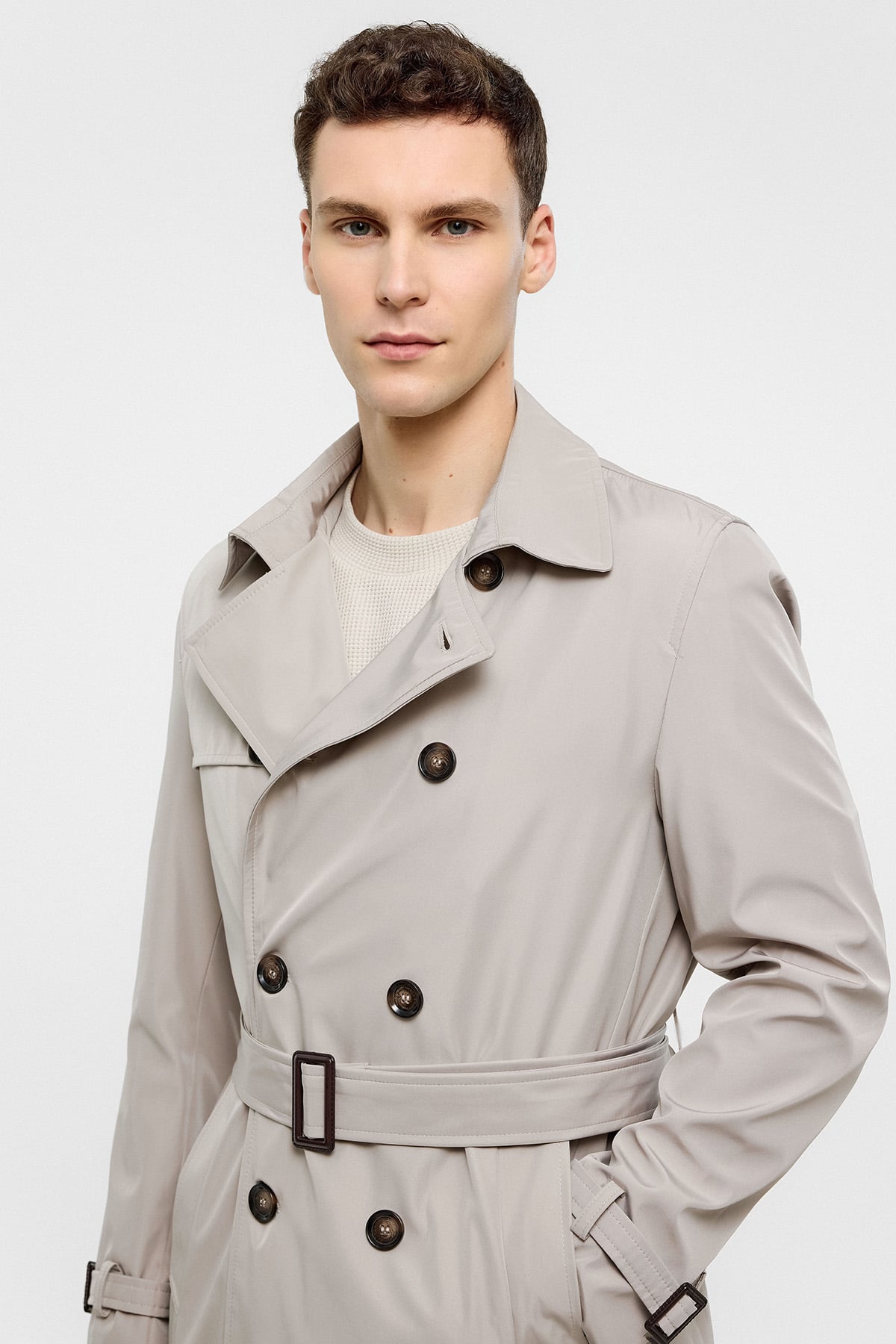 REGULAR FIT TRENÇKOT