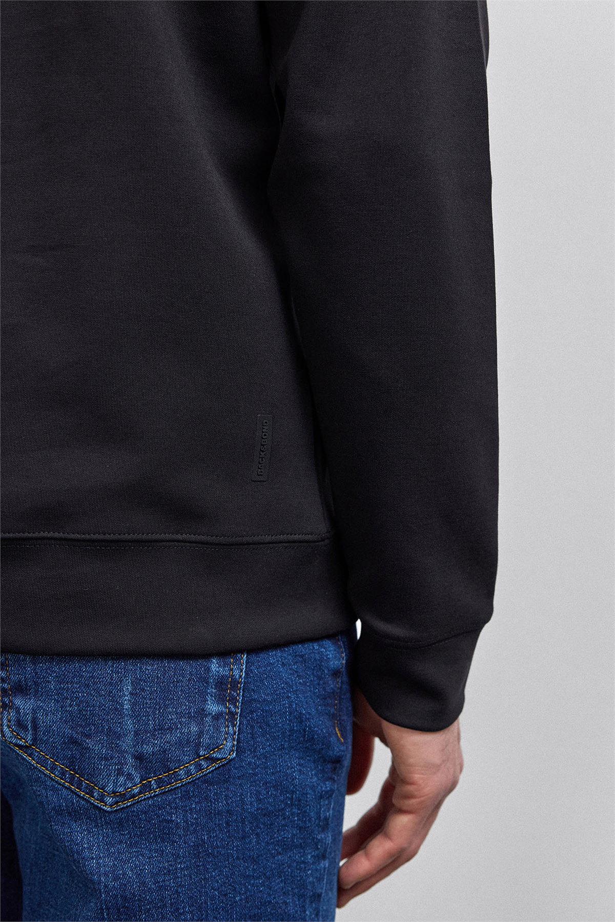 REGULAR FIT YARIM FERMUARLI SWEAT