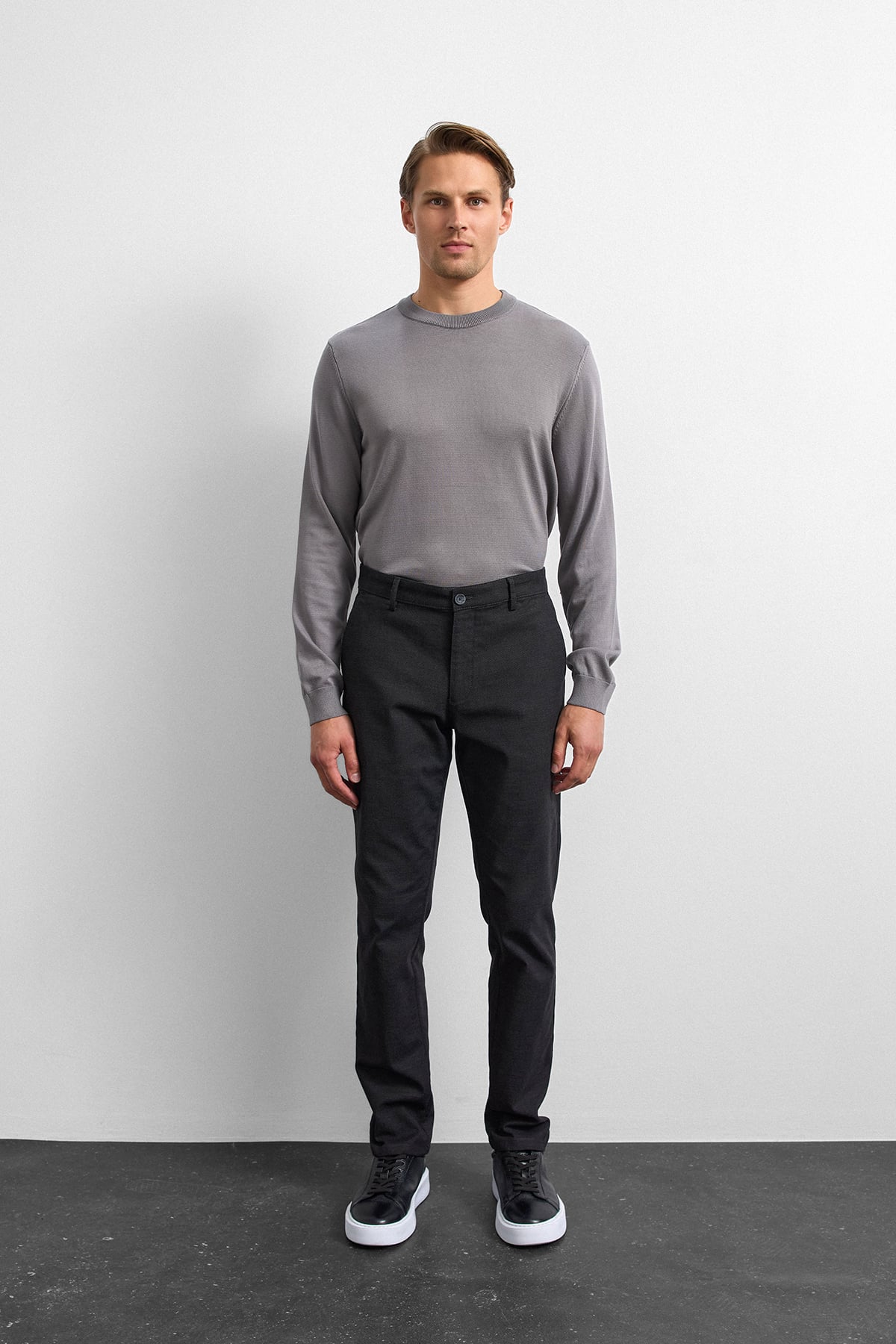 Siyah Chino Pantolon
