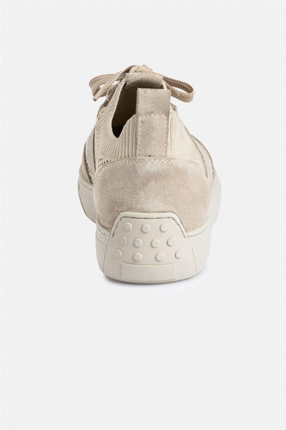 Termo Taban Bej Bağıcıklı Sneaker Ayakkabı