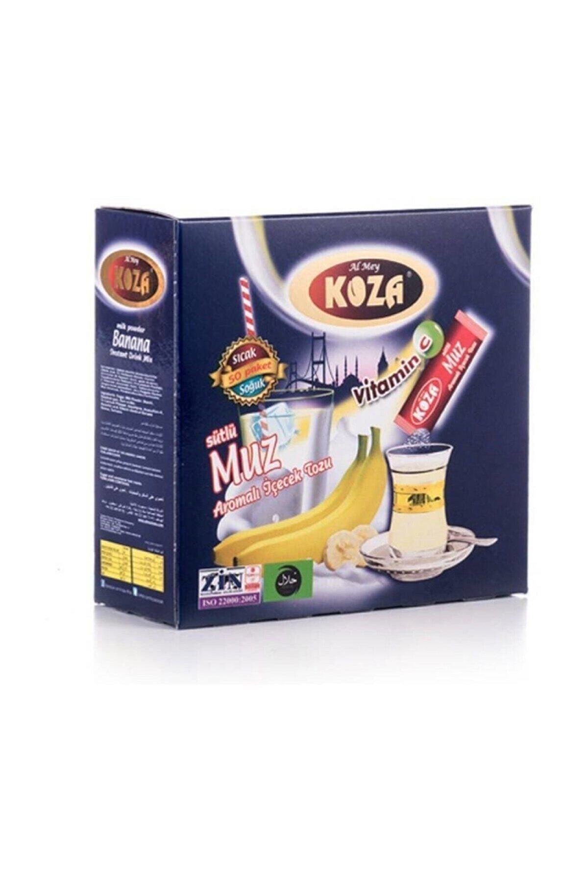 Koza Tek İçimlik Sütlü Muz 50 Adt