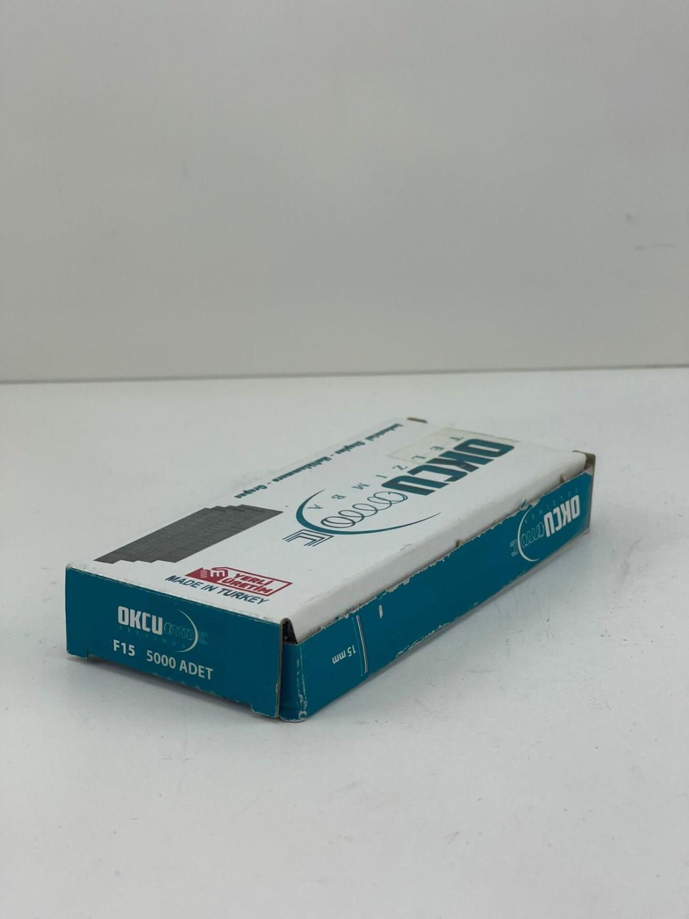 Okçu F Serisi Brad Çivi 15 MM 18X15 (5000 Adet)Çivi & Zımba TelleriOkçuf15Okçu F Serisi Brad Çivi 15 MM 18X15 (5000 Adet)