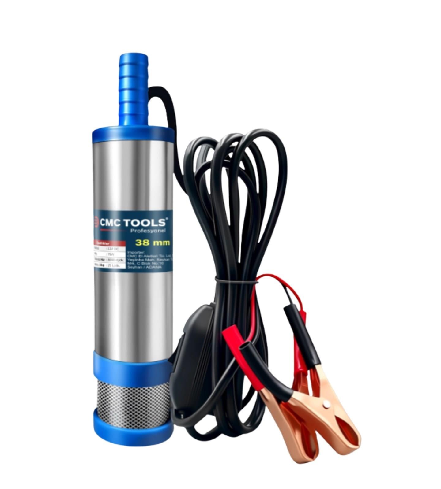 CMC Mazot Pompası 38mm - 12VHavalı Gres PompalarıCMCCMC0875CMC Mazot Pompası 38mm - 12V