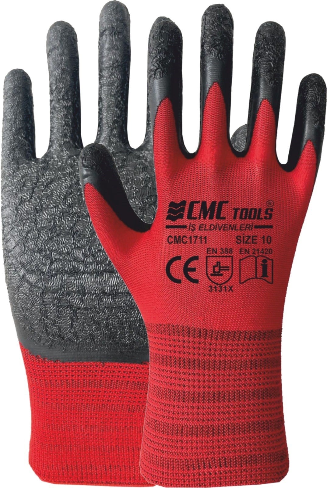 CMC 1711 KIRMIZI LATEX ELDİVEN | 12 Adet - 1/2İŞ SAĞLIĞI VE GÜVENLİĞİ EKİPMANLARICMCCMC1711-MAYCMC 1711 KIRMIZI LATEX ELDİVEN | 12 Adet - 1/2