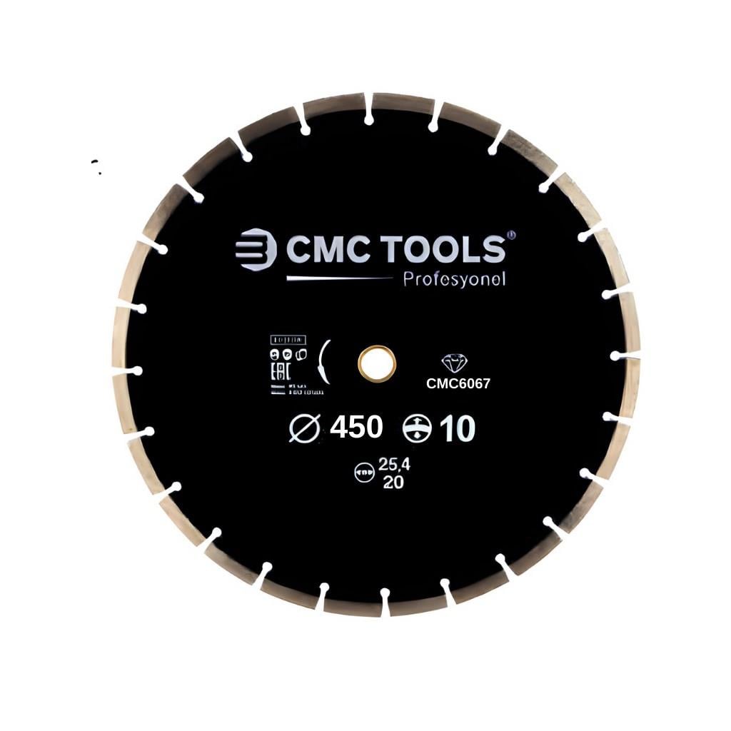 CMC ASFALT KESME TESTERESİ 450 MMMakine Bıçak - Uç ve AksesuarlarıCMCCMC6067CMC ASFALT KESME TESTERESİ 450 MM