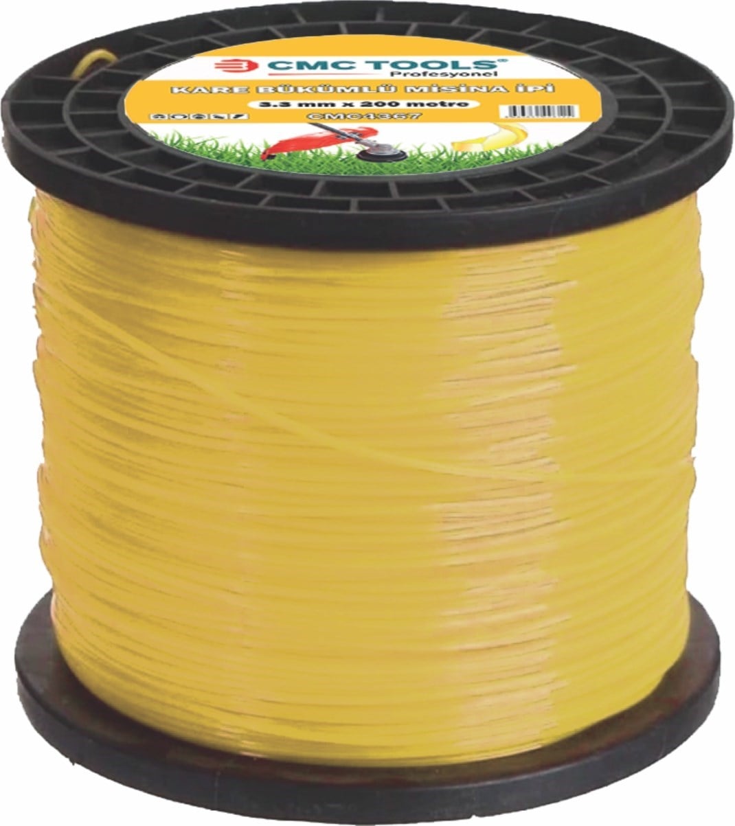 Kare Bükümlü Misina İpi / Rulo 3.3 mm x 200 MetreMakine Bıçak - Uç ve AksesuarlarıCMCmay-cmc4367Kare Bükümlü Misina İpi / Rulo 3.3 mm x 200 Metre