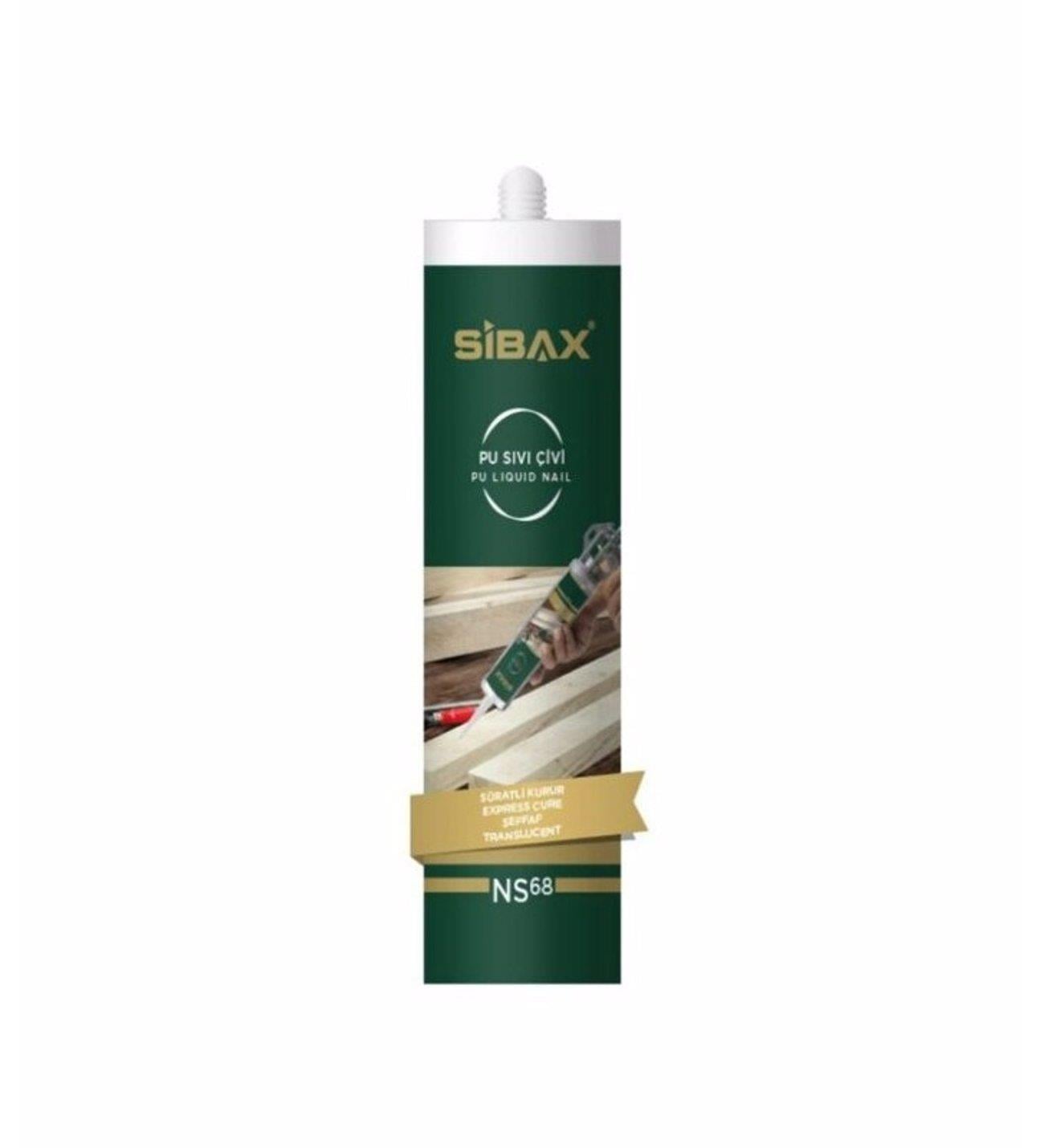 Sibax Pu Sıvı Çivi NS68 Şeffaf RenkNalburiye & HırdavatSİBAXSIBAXTEKLISibax Pu Sıvı Çivi NS68 Şeffaf Renk
