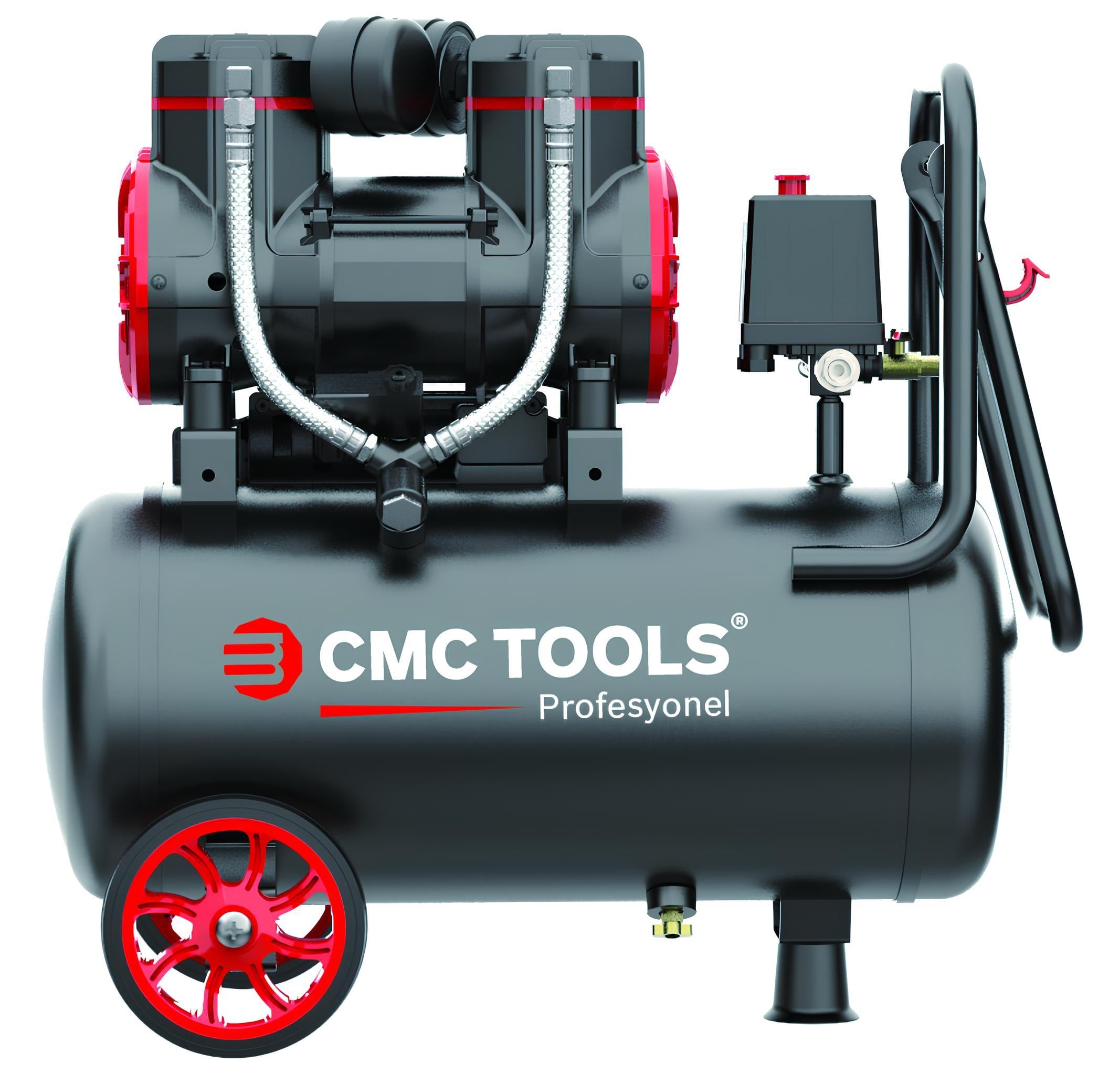 CMC PREMİUM 24 LT 2 HP SESSİZ YAĞSIZ HAVA KOMPRESÖRÜSessiz KompresörlerCMCCMC0911CMC PREMİUM 24 LT 2 HP SESSİZ YAĞSIZ HAVA KOMPRESÖRÜ